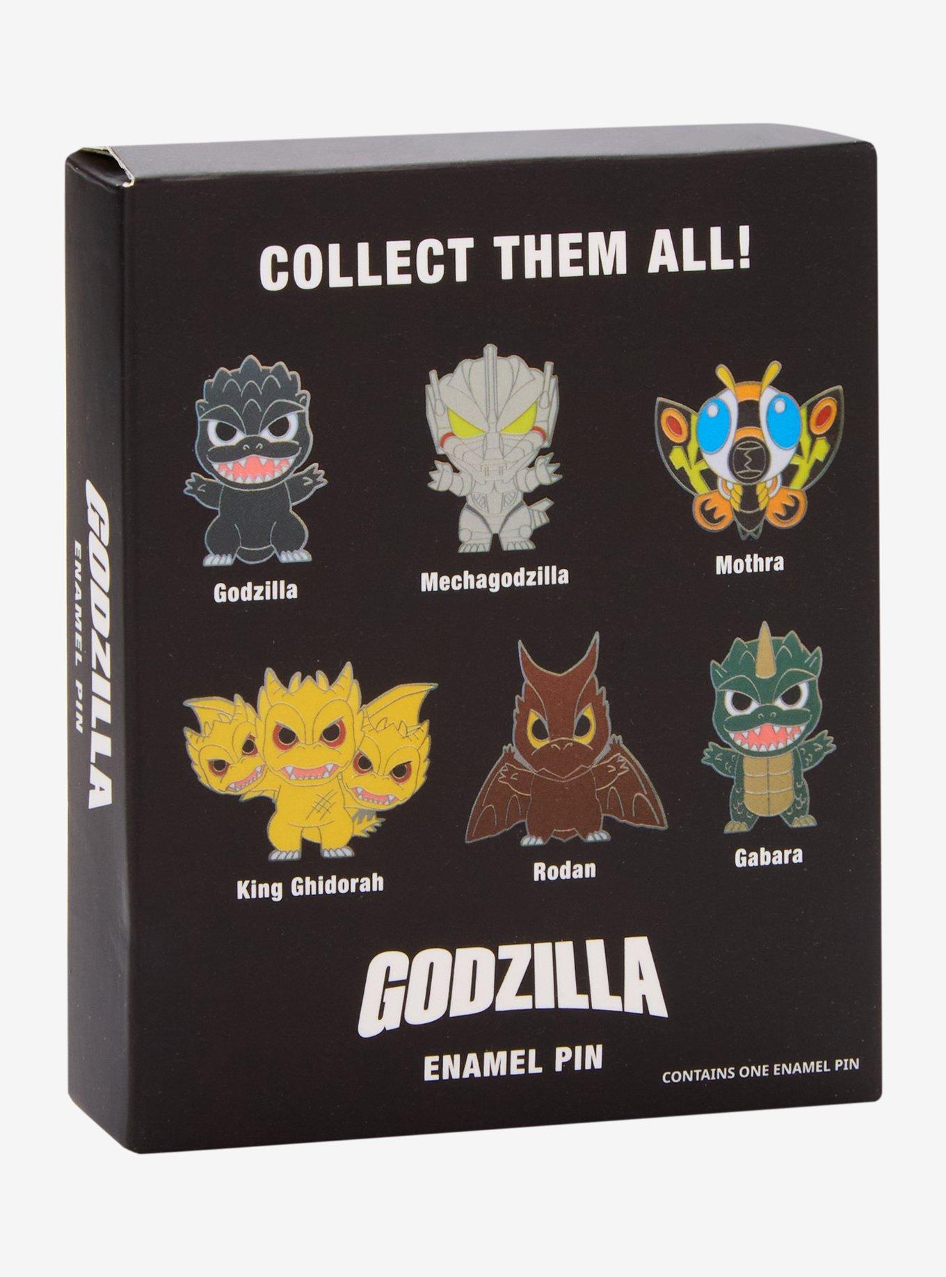 Godzilla Monsters Blind Box Enamel Pin — BoxLunch Exclusive, , hi-res