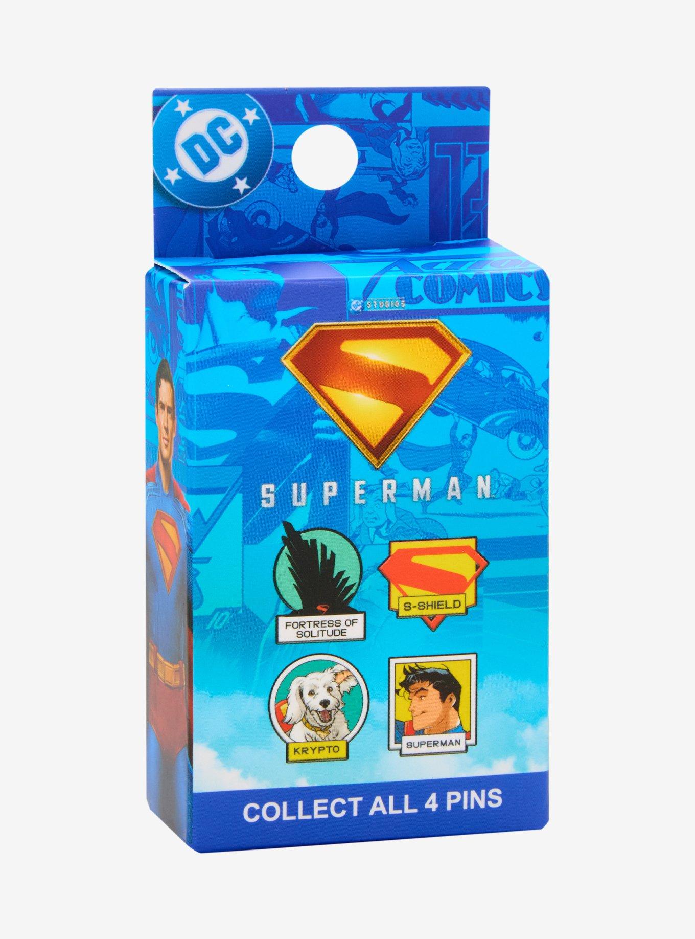 DC Comics Superman Icons Blind Box Enamel Pin, , hi-res