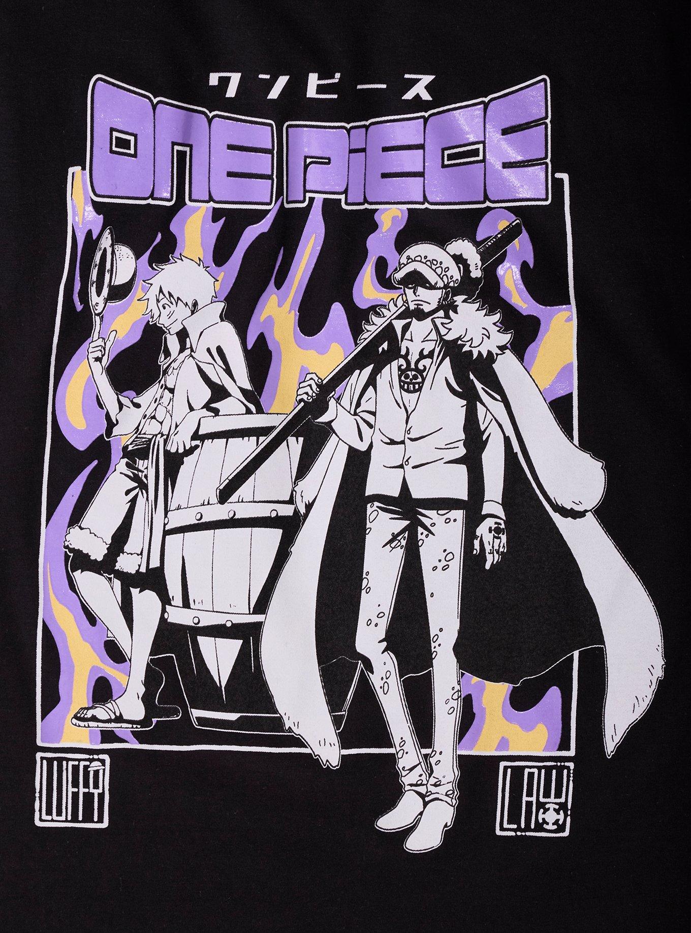 One Piece Luffy & Law Duo Girls T-Shirt, , hi-res