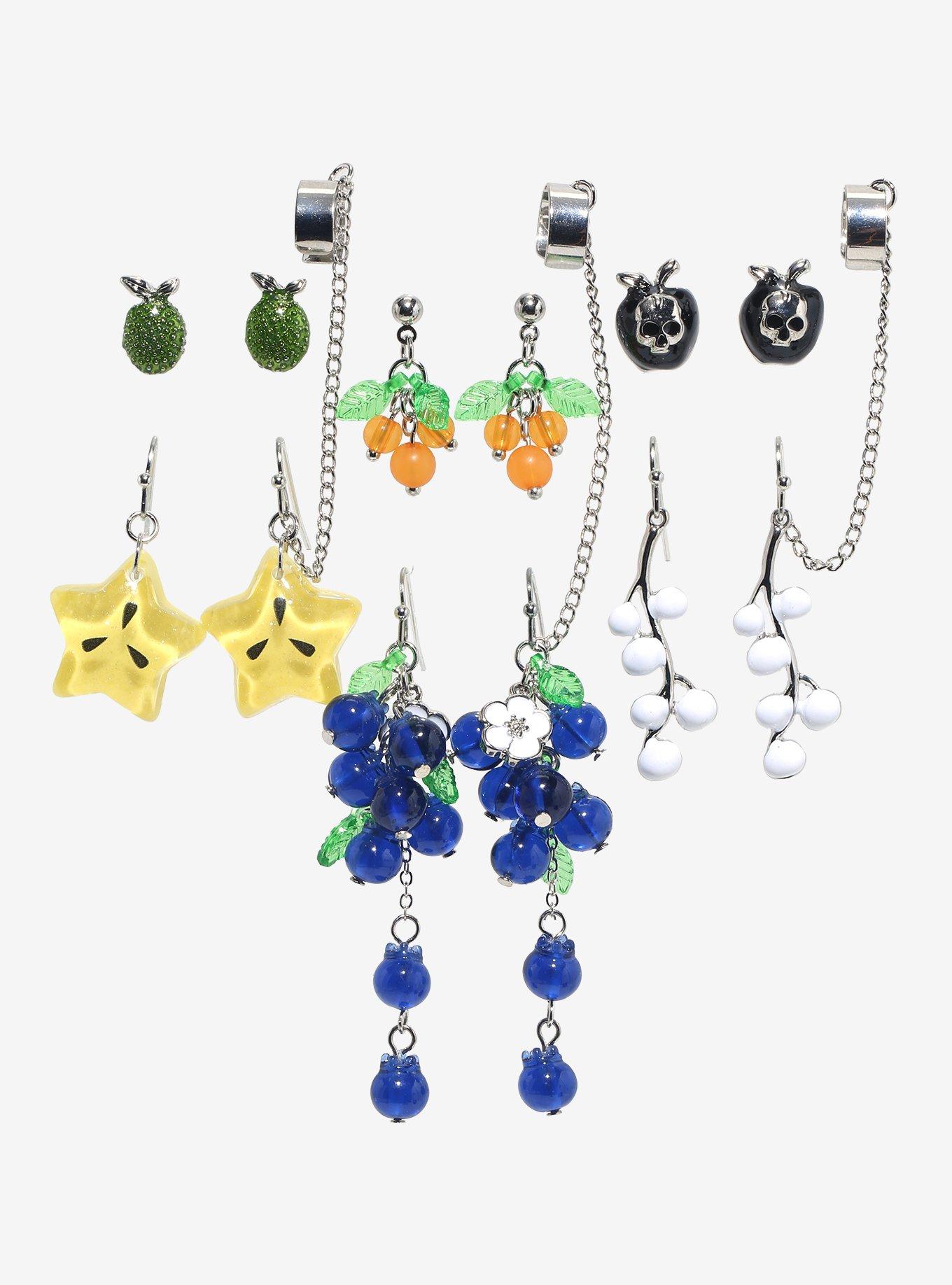 Thorn & Fable Poison Berry Cuff Earring Set, , hi-res