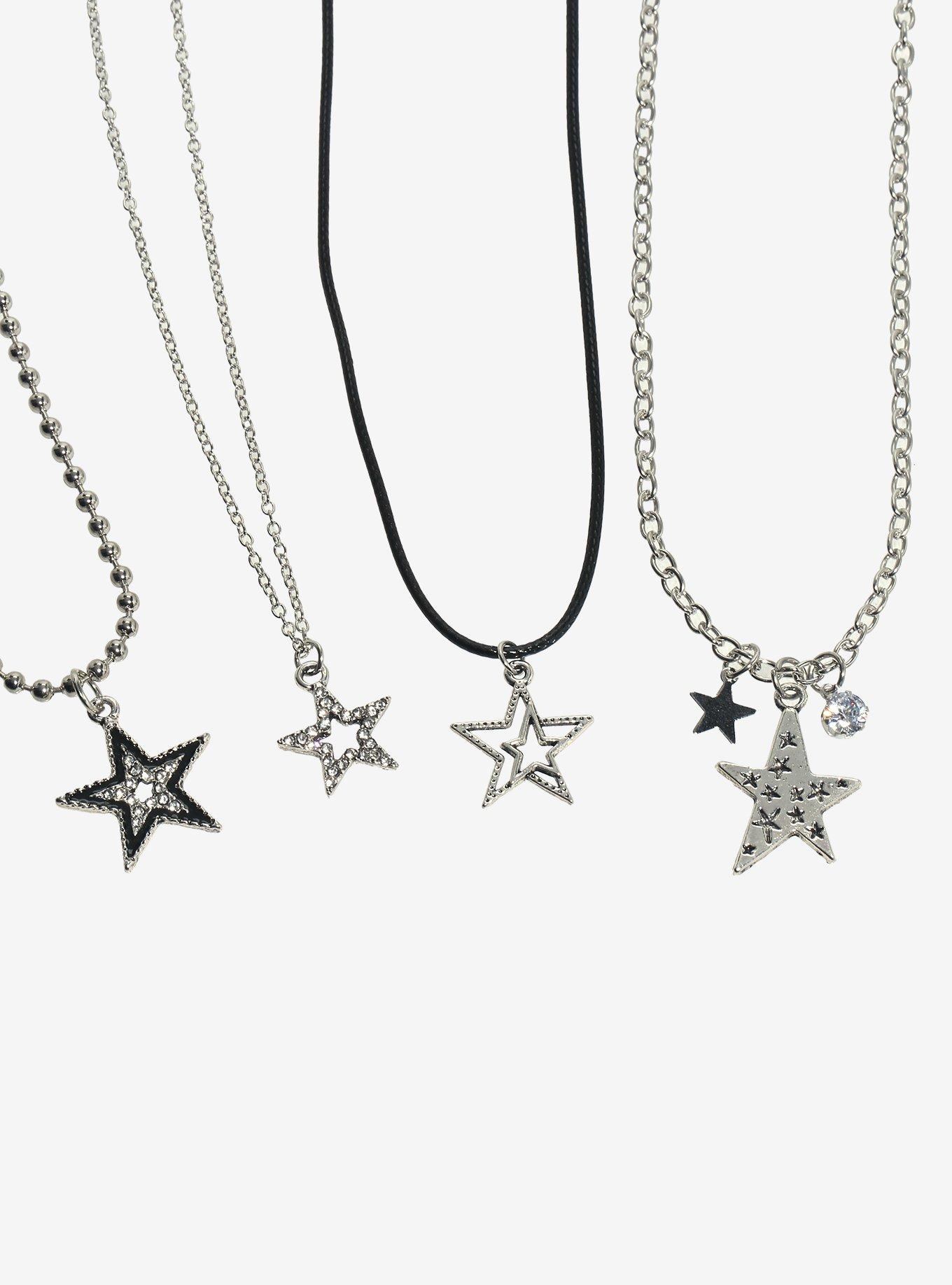 Star Bling Necklace Set, , alternate