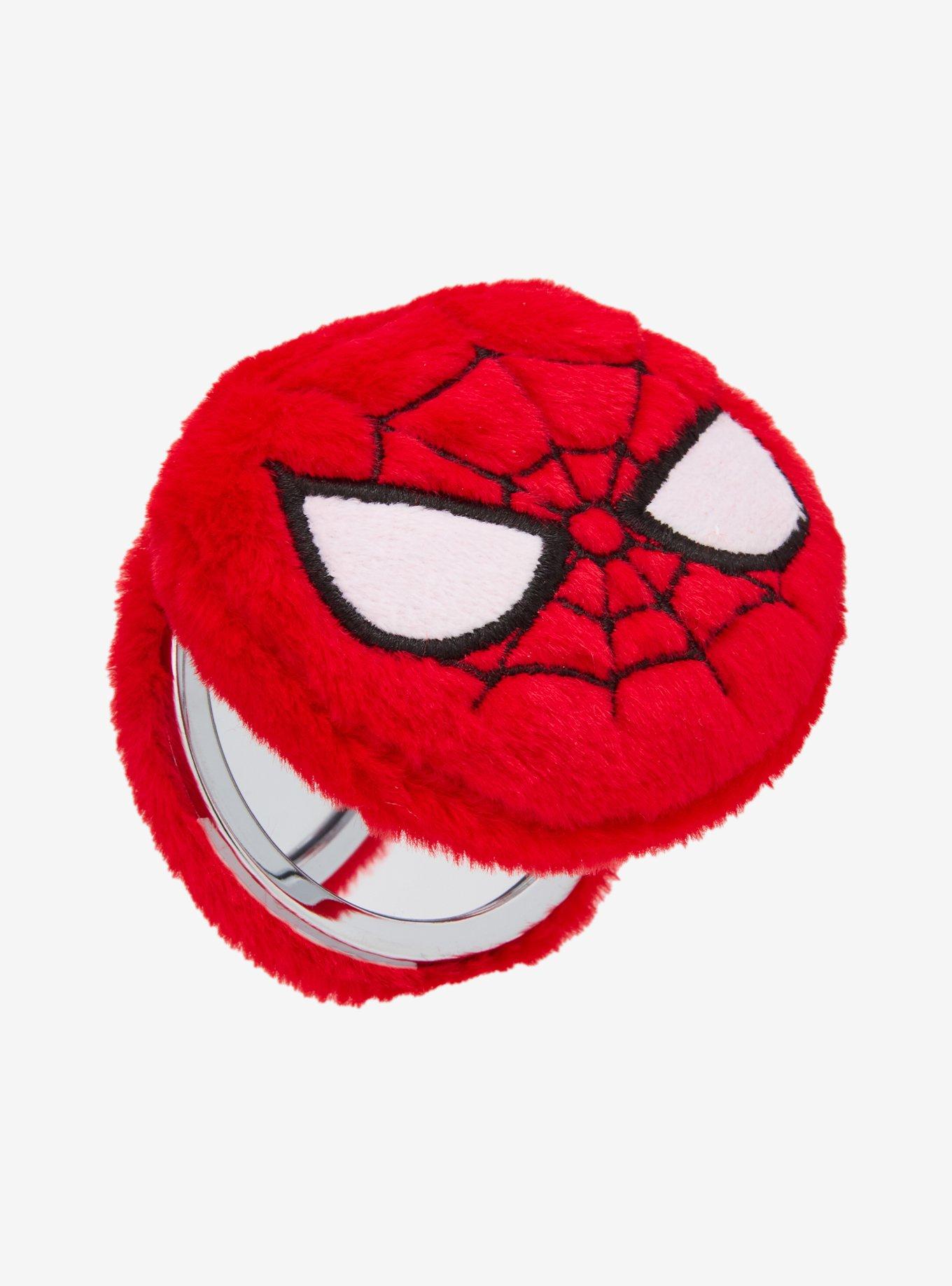 Marvel Spider-Man Plush Mask Compact Mirror - BoxLunch Exclusive, , hi-res
