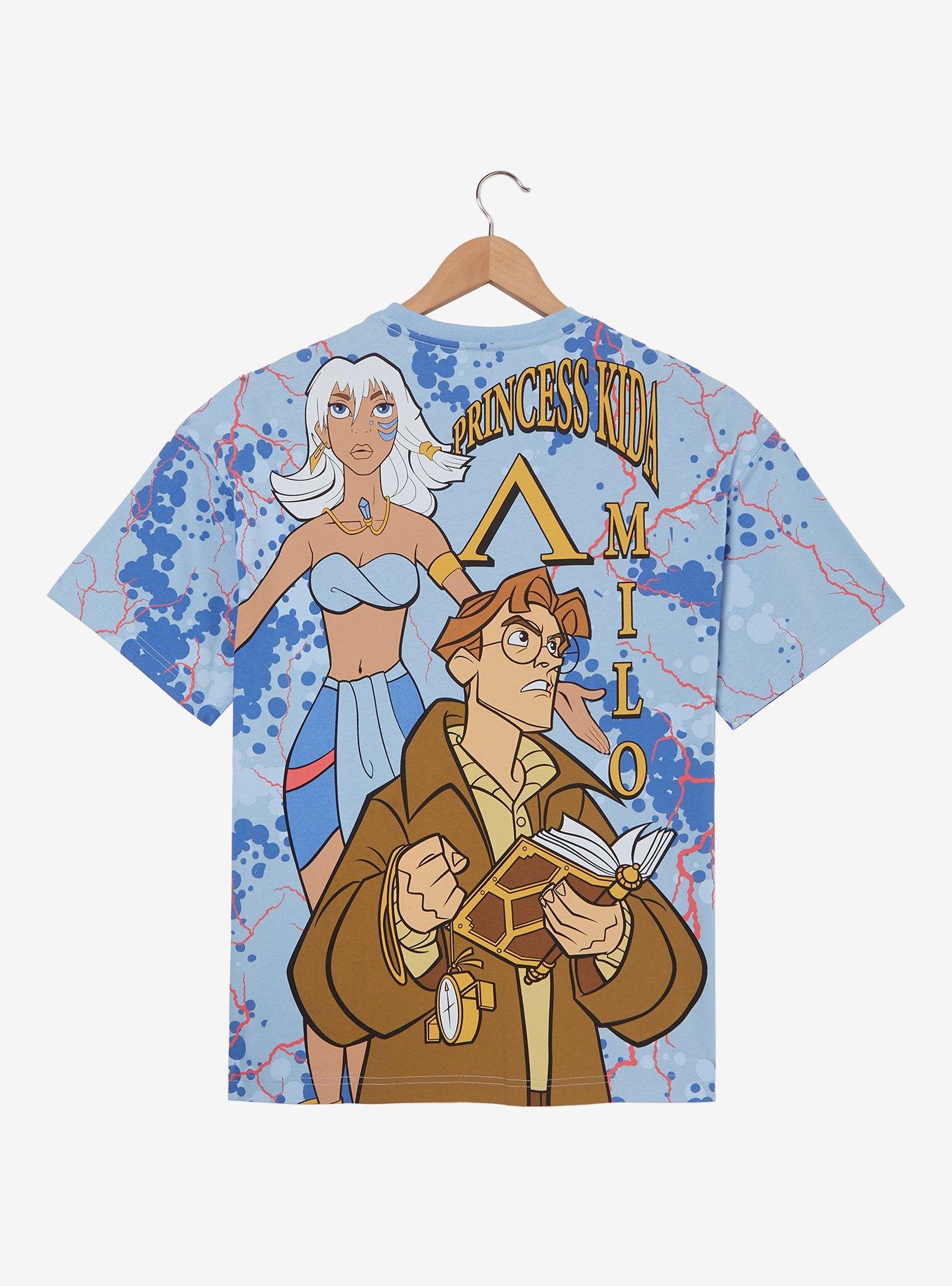 Disney Atlantis: The Lost Empire Milo & Kida Portrait T-Shirt - BoxLunch Exclusive, , hi-res
