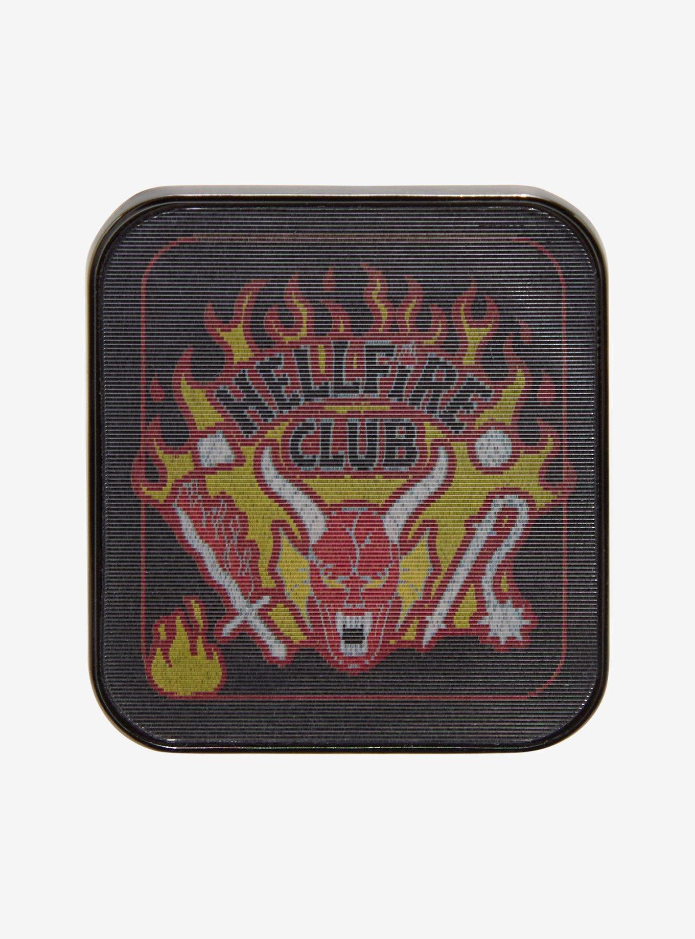 Stranger Things Hellfire Club Logo Lenticular Enamel Pin - BoxLunch Exclusive, , hi-res