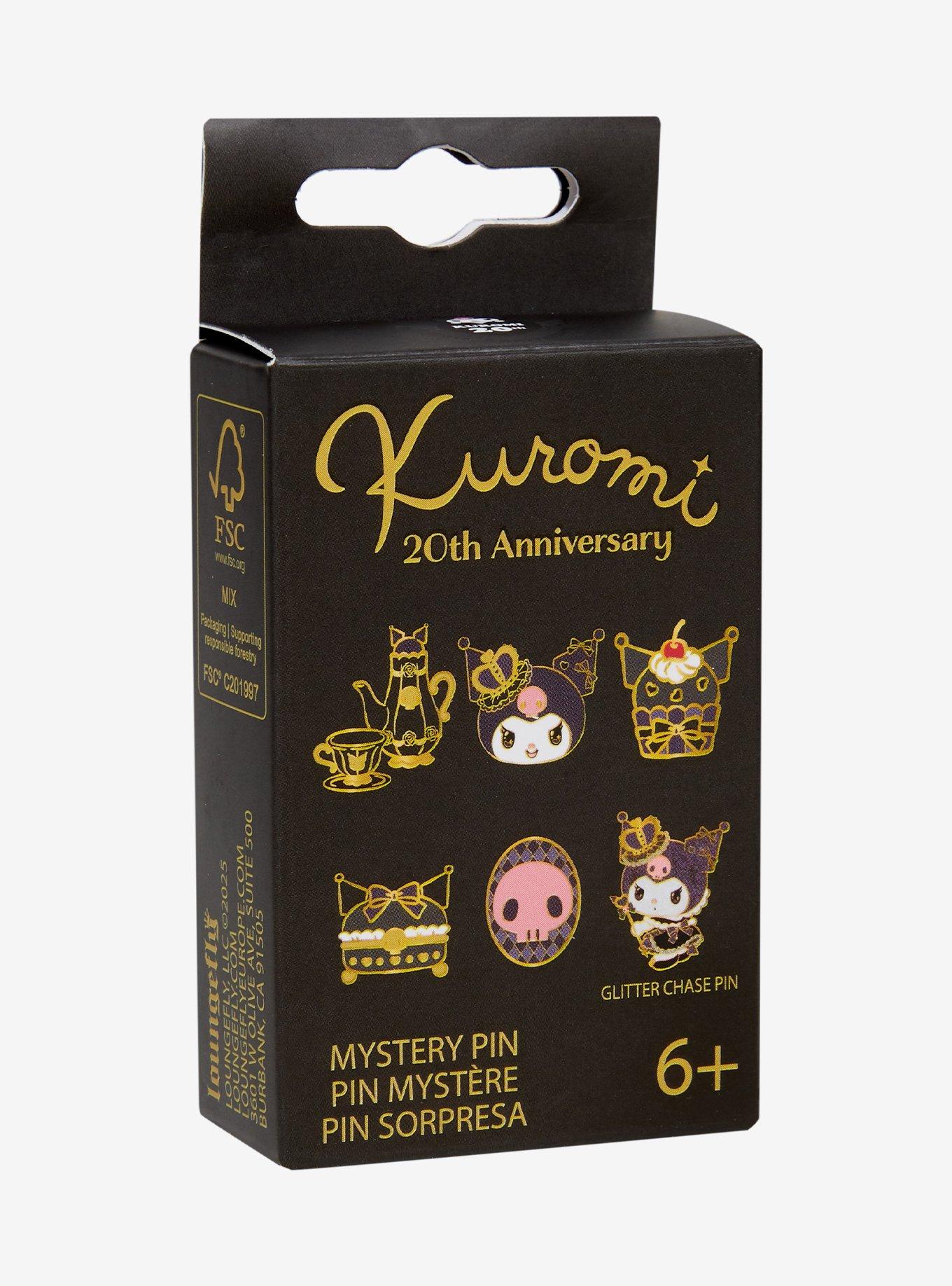 Loungefly Sanrio Kuromi 20th Anniversary Blind Box Pin, , hi-res