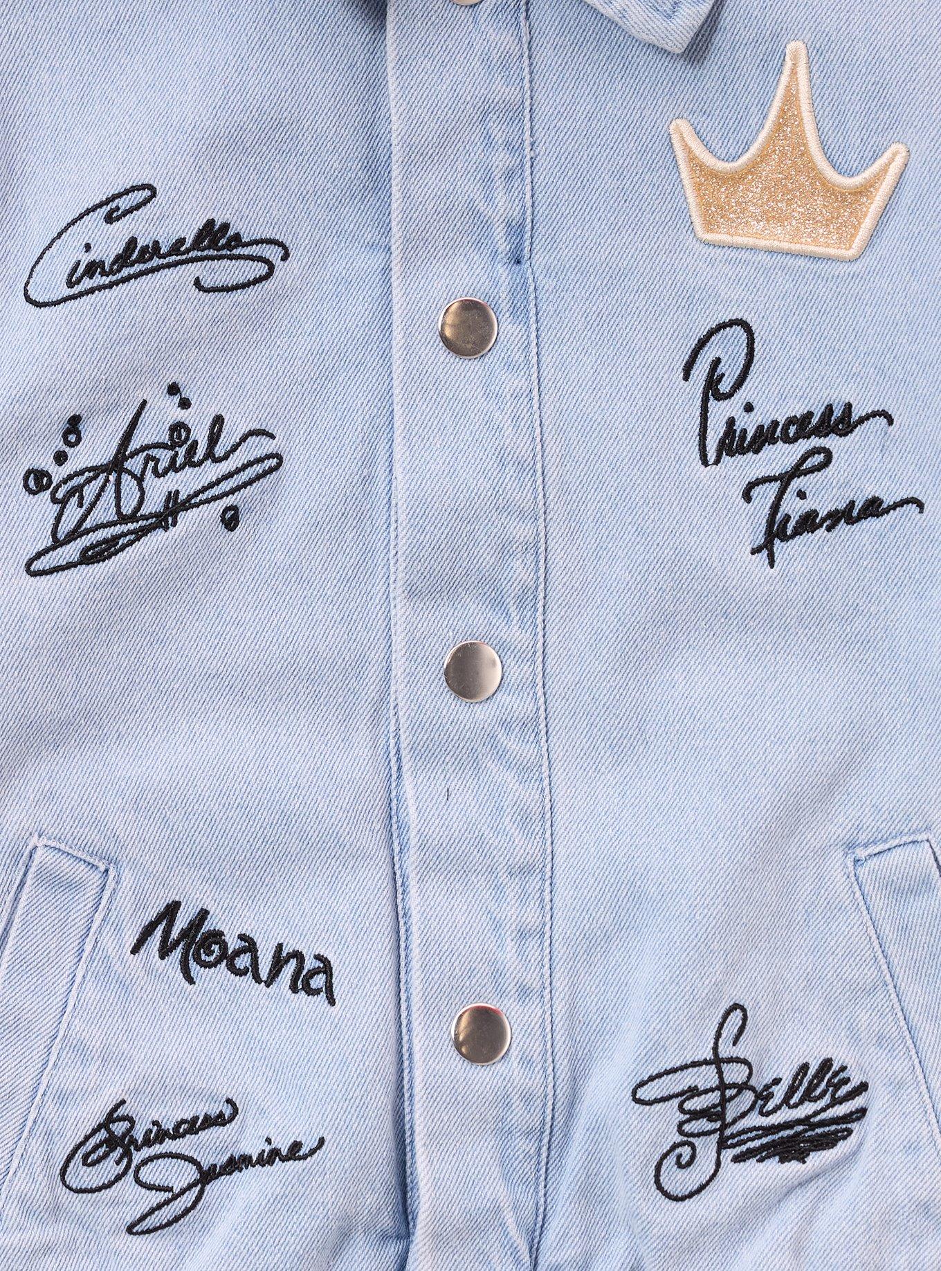 Disney Princess Signatures Embroidered Toddler Jacket — BoxLunch Exclusive, , alternate