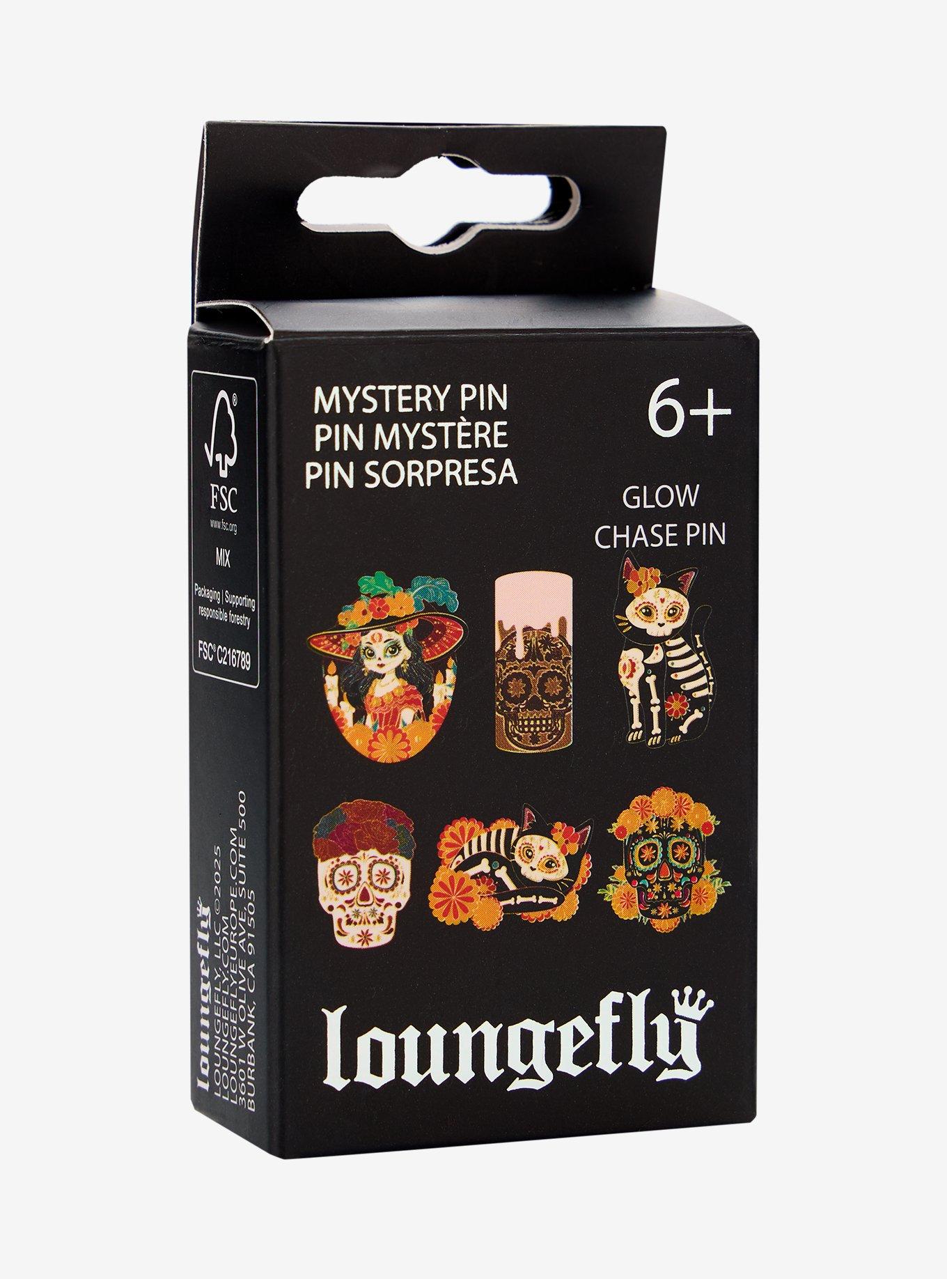 Loungefly Día de Los Muertos Icons Blind Box Enamel Pin, , alternate