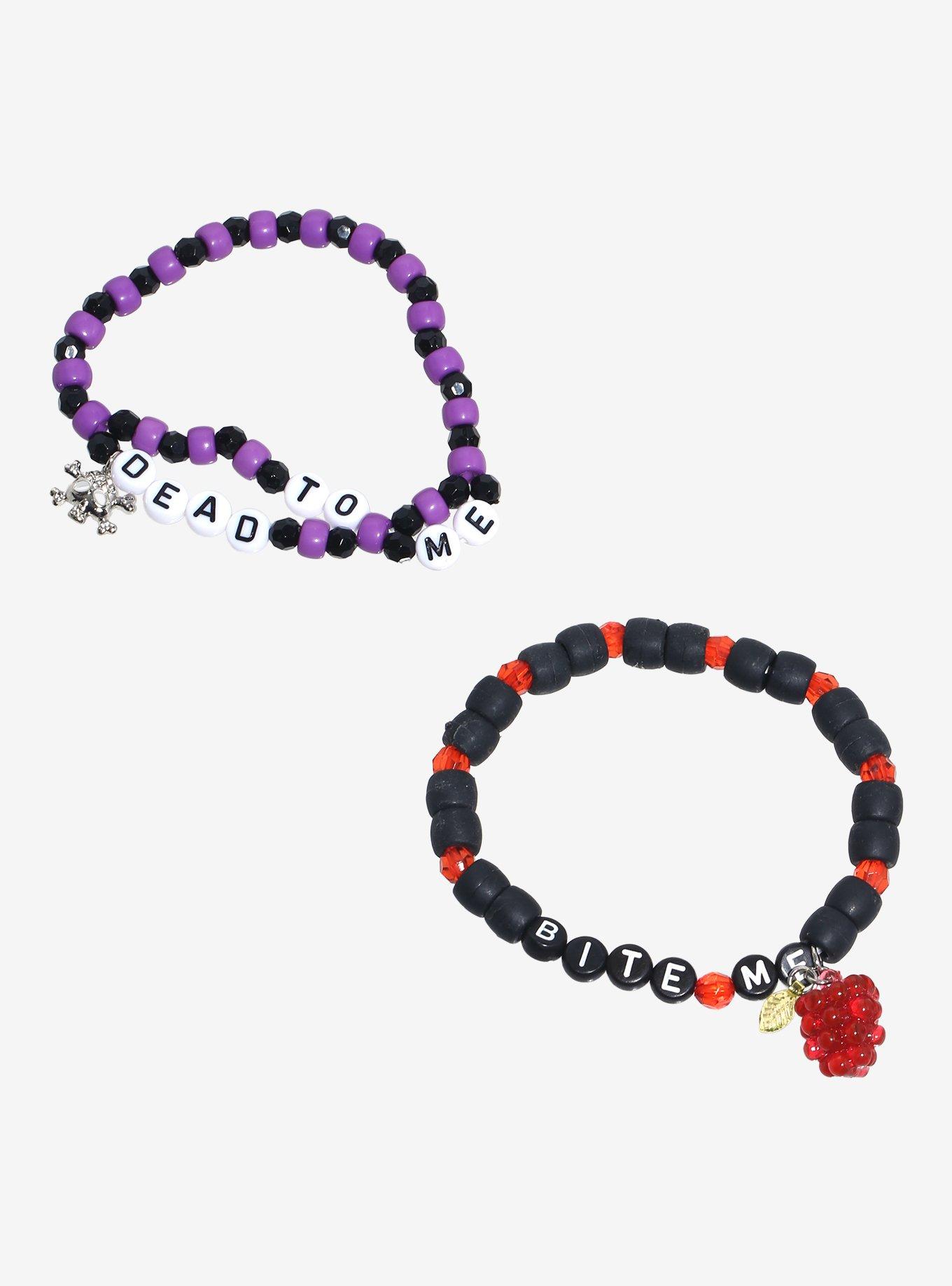 Thorn & Fable Poison Berry Bead Bracelet Set, , hi-res