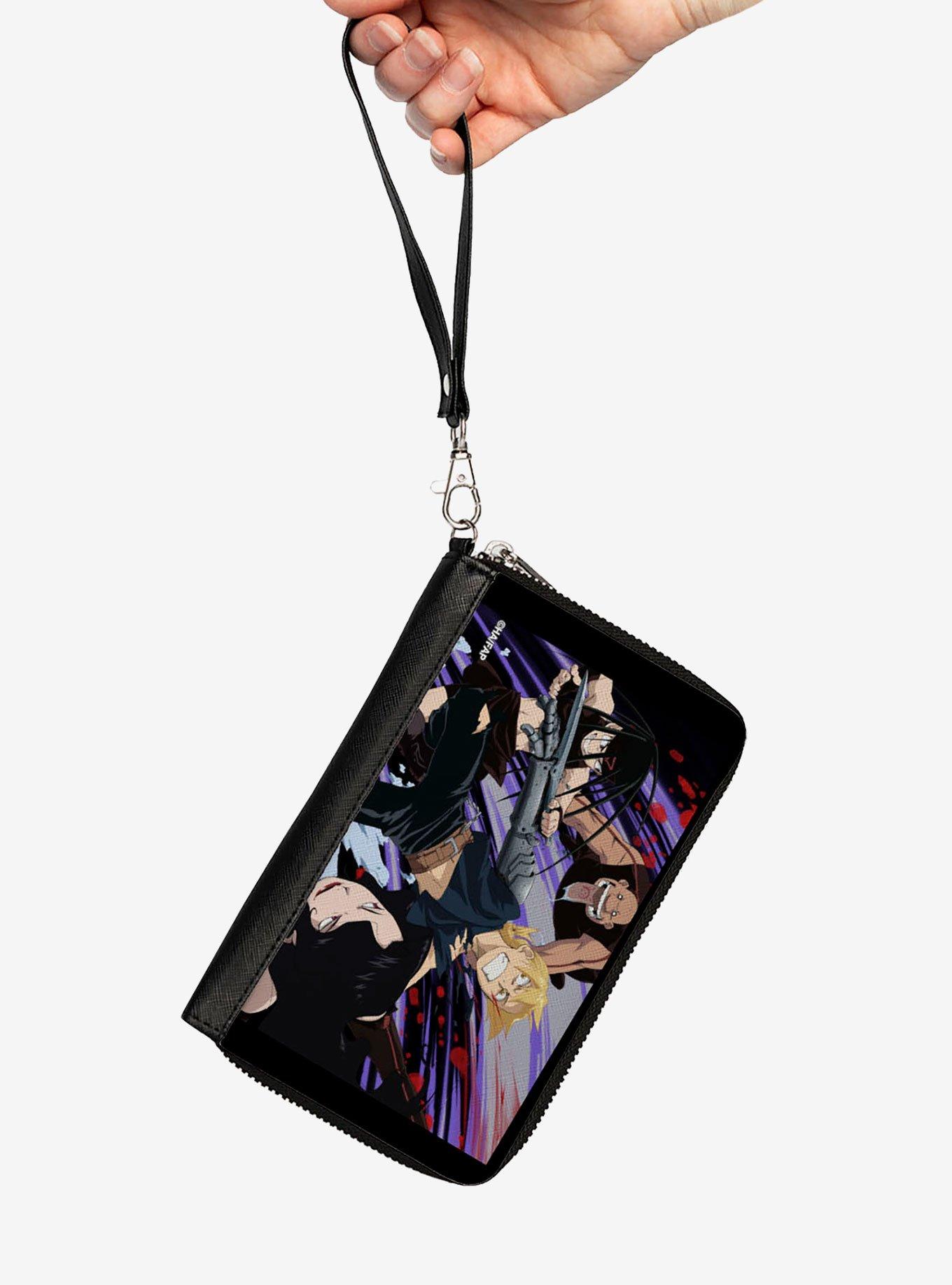 Fullmetal Alchemist: Brotherhood Edward & Three Homunculi Zip Around Wallet, , alternate