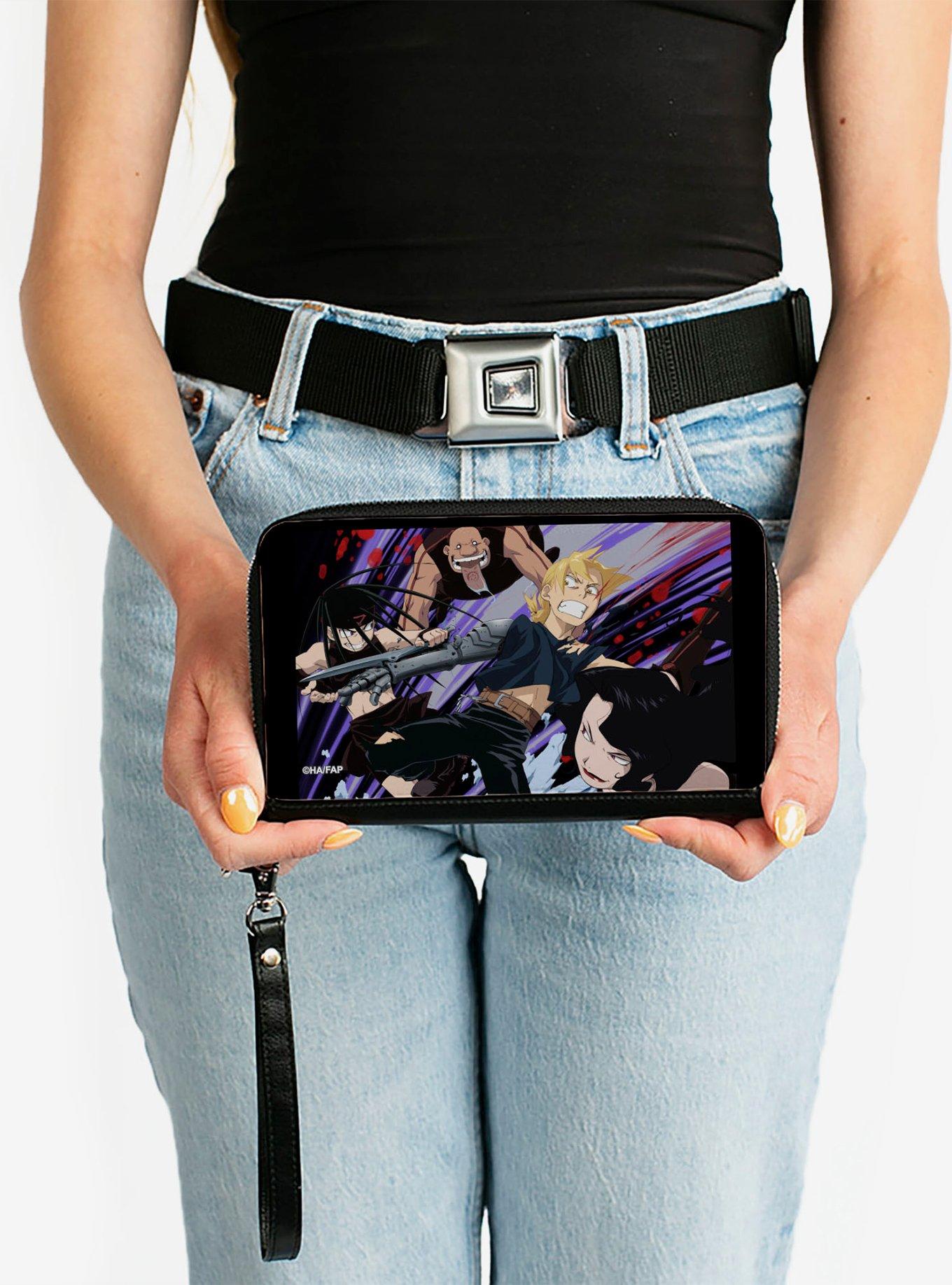 Fullmetal Alchemist: Brotherhood Edward & Three Homunculi Zip Around Wallet, , alternate