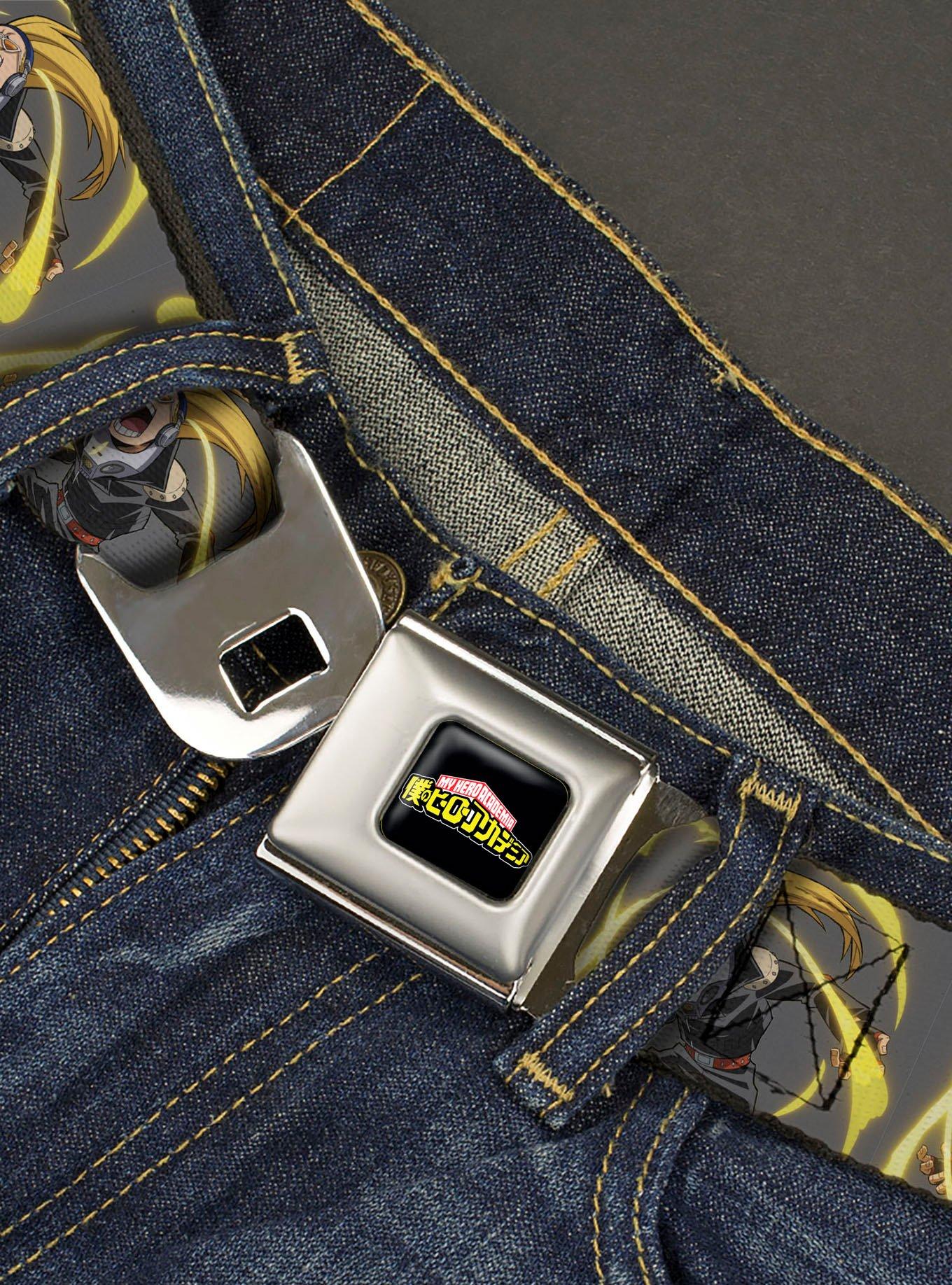 My Hero Academia Hizashi Yamada Present Mic Screaming Youth Seatbelt Buckle Belt, , hi-res