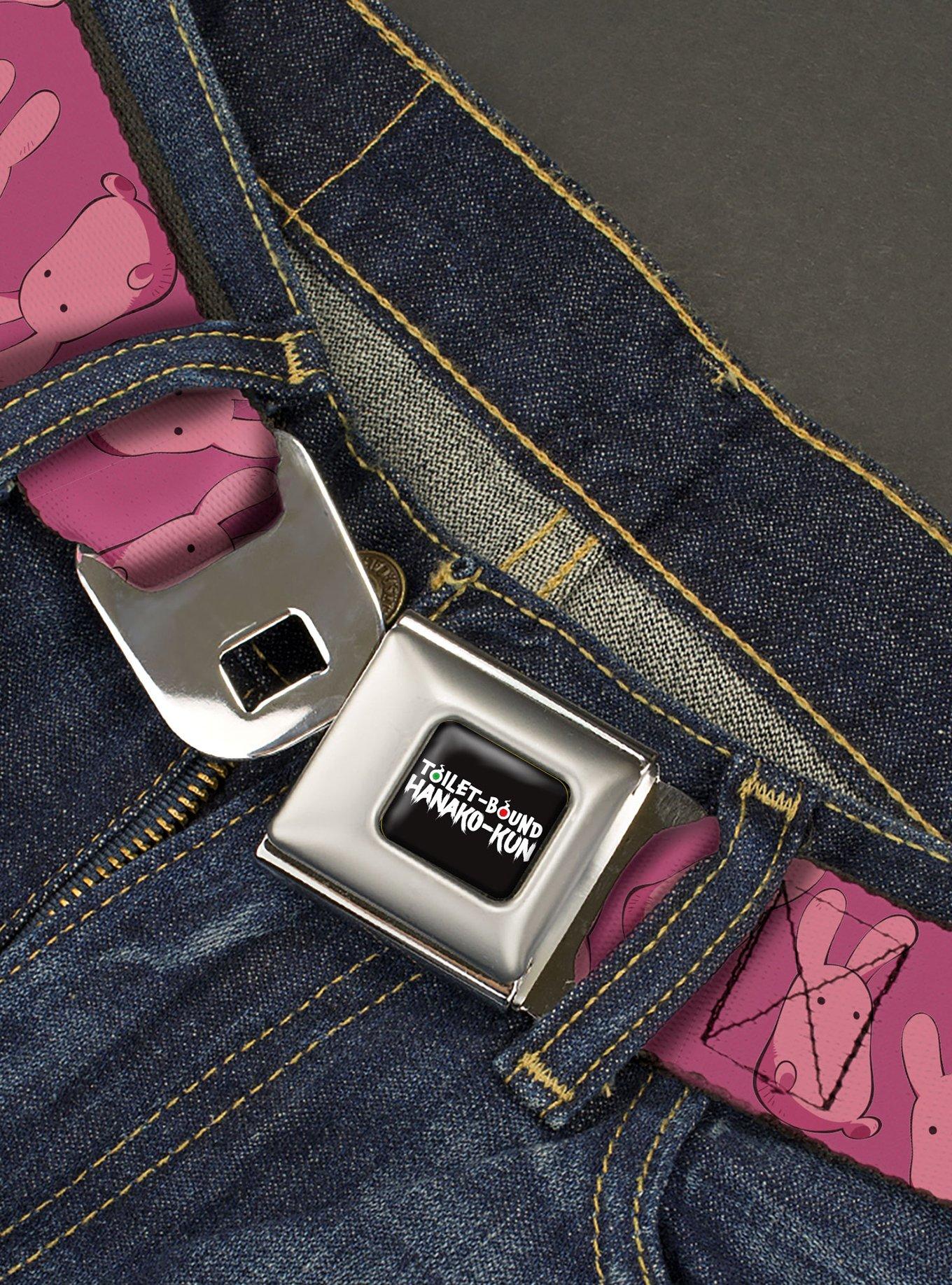 Toilet-Bound Hanako-Kun Mokke Flip Poses Youth Seatbelt Buckle Belt