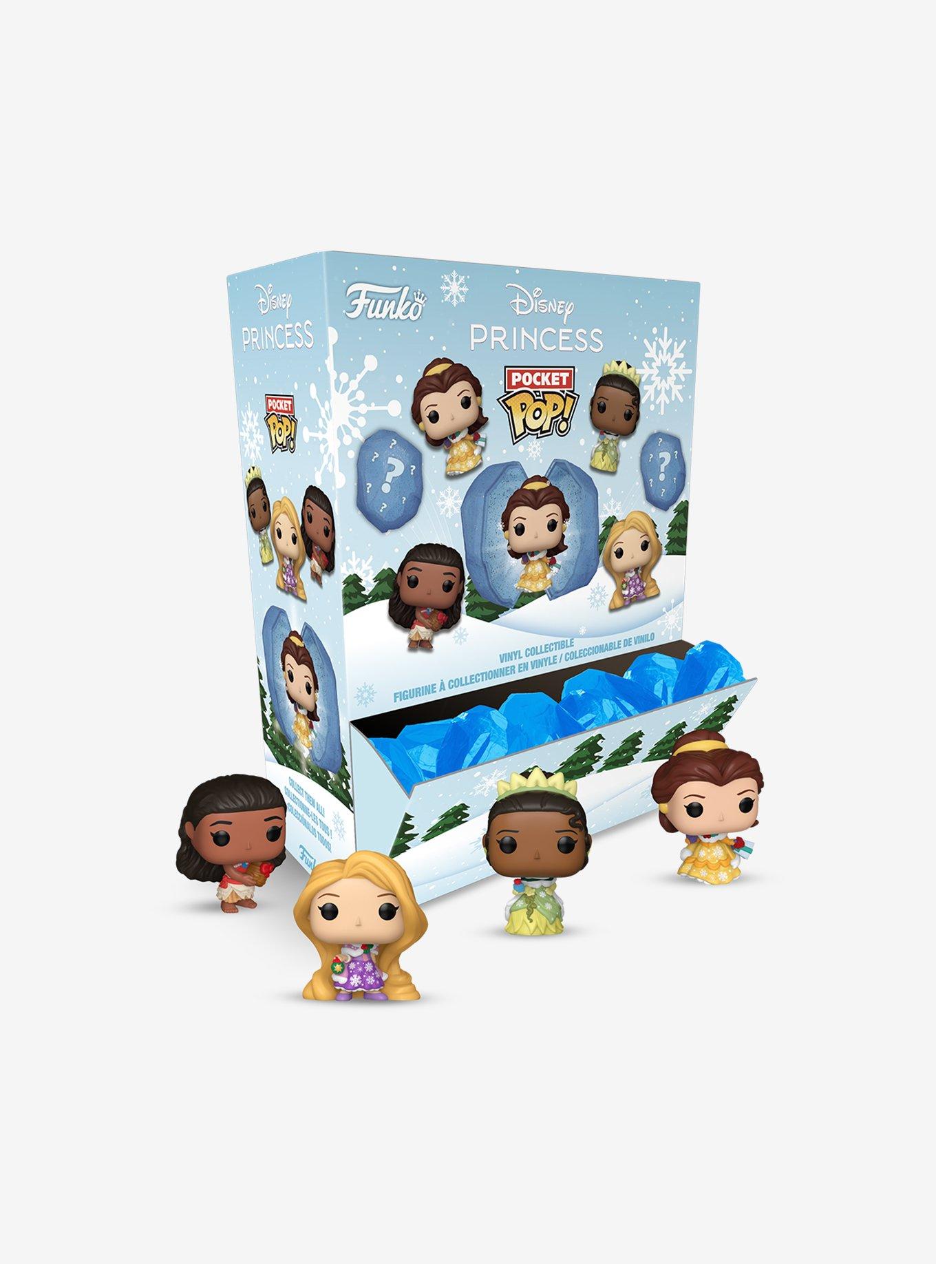 Funko Disney Princess Pocket Pop! Holiday Ice Blind Box Vinyl Figure, , alternate