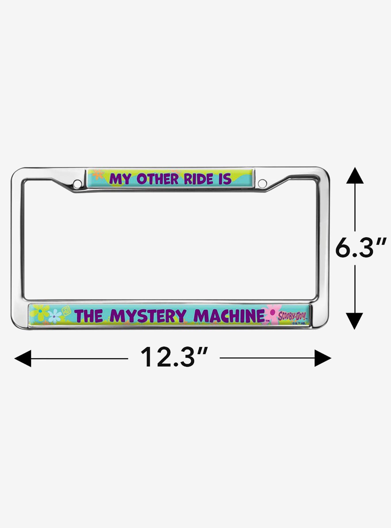 Scooby-Doo! My Other Ride Is The Mystery Machine Metal License Plate Frame, , alternate