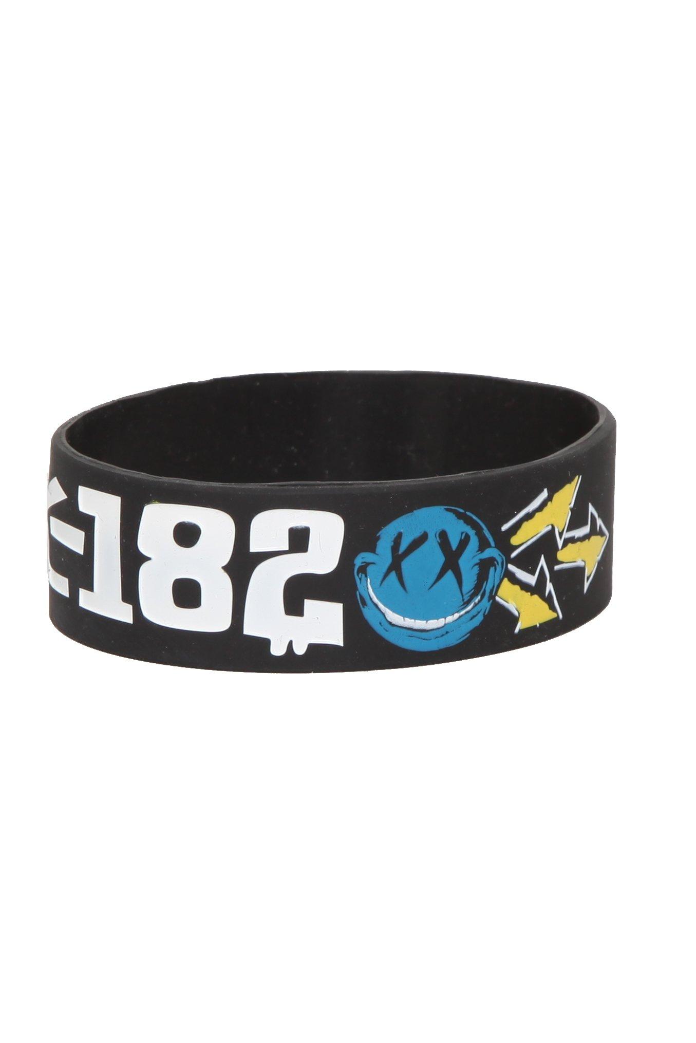 Blink-182 Smiley Rubber Bracelet, , alternate