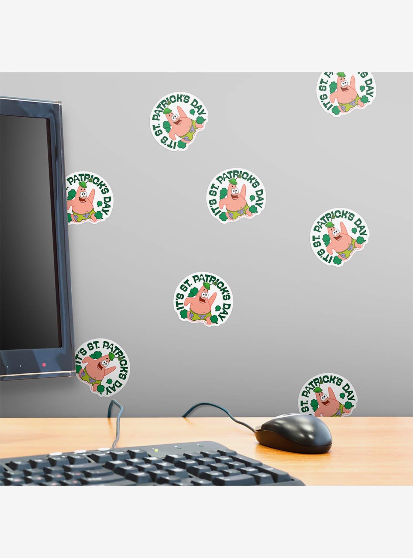 SpongeBob SquarePants It's St. Patrick's Day 100ct Sticker Pack, , alternate