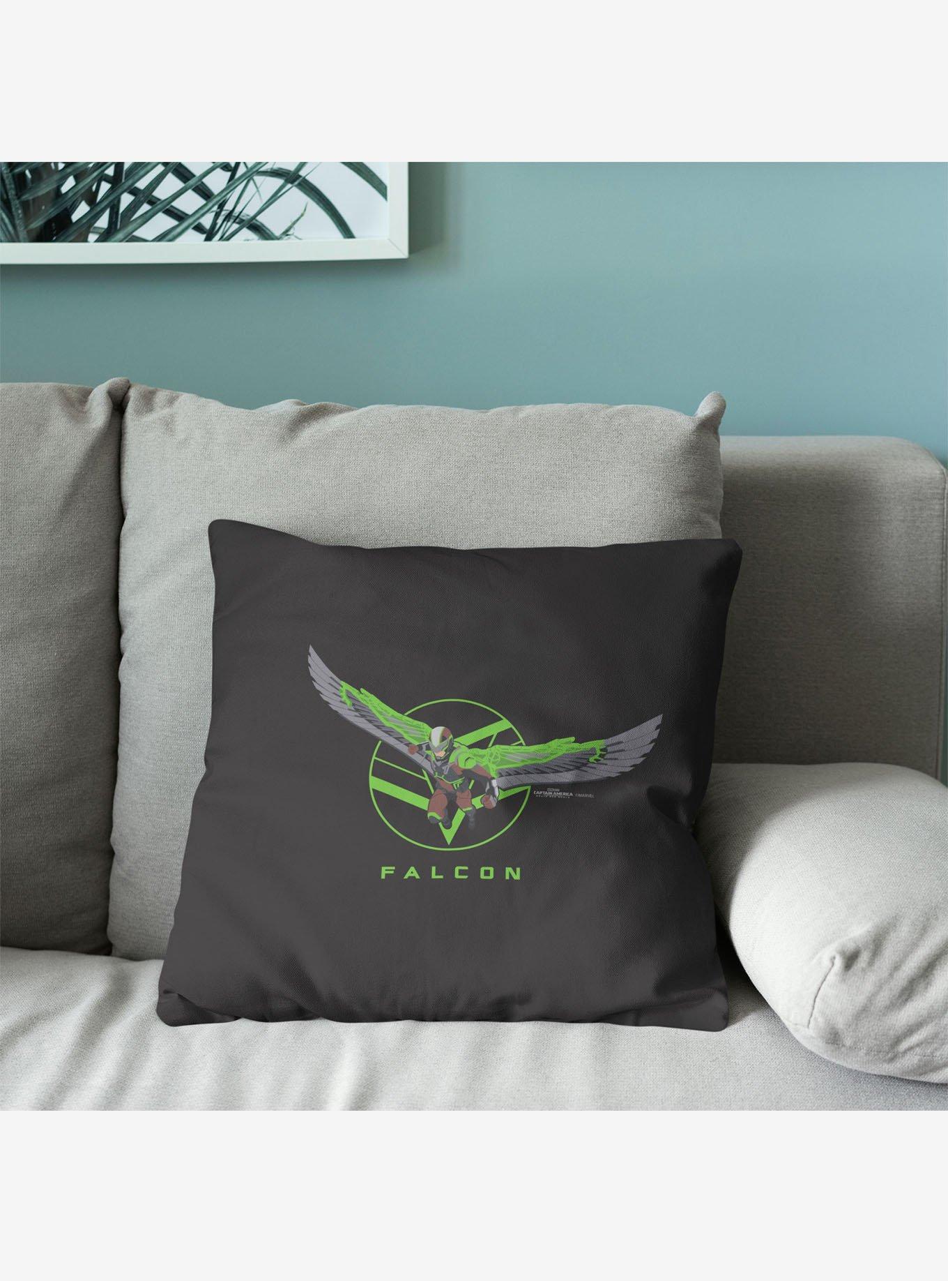 Marvel Captain America: Brave New World New Falcon Throw Pillow, , alternate