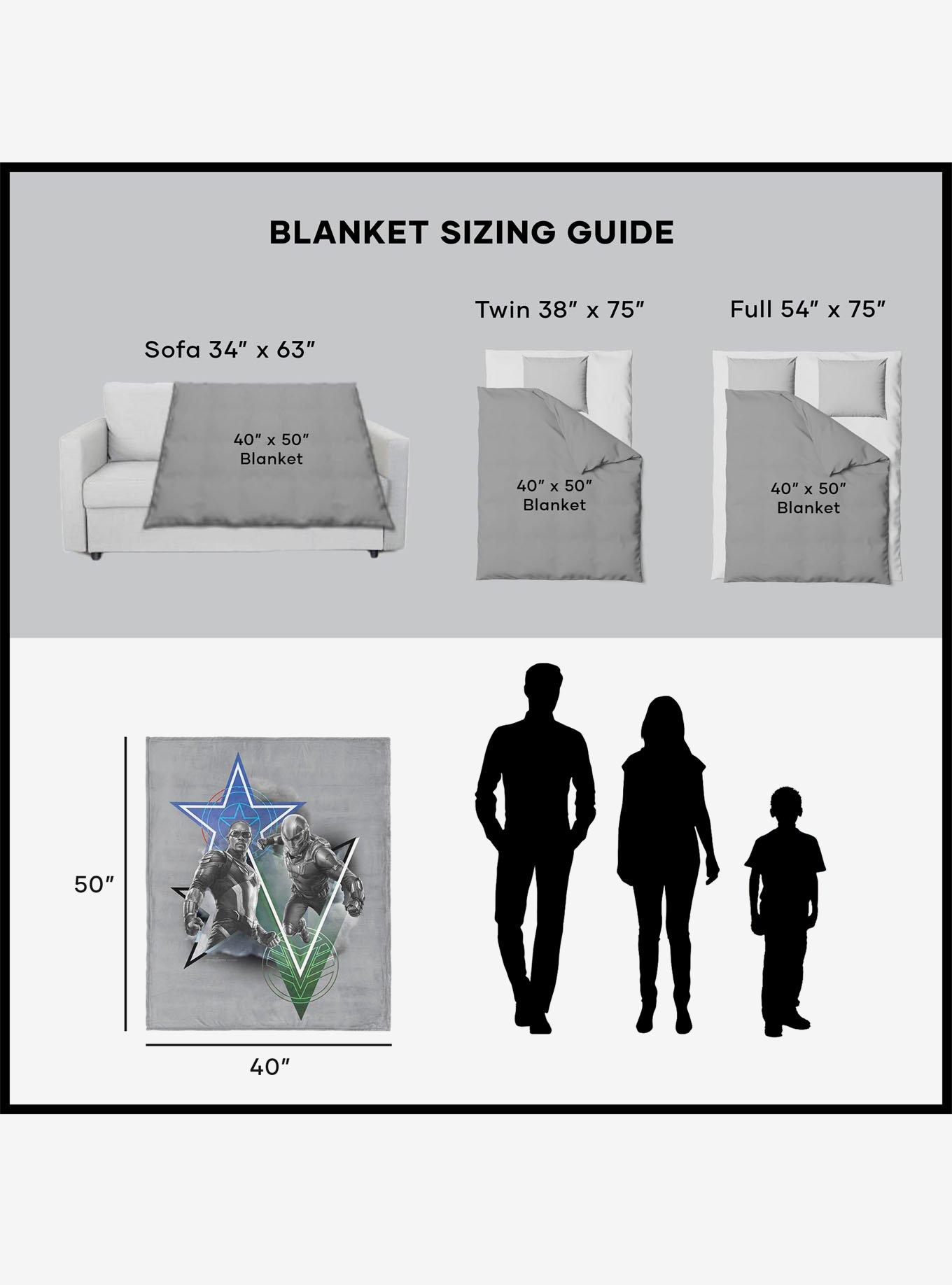 Marvel Captain America: Brave New World Expert Fighters 40x50" Silk Touch Throw Blanket, , alternate