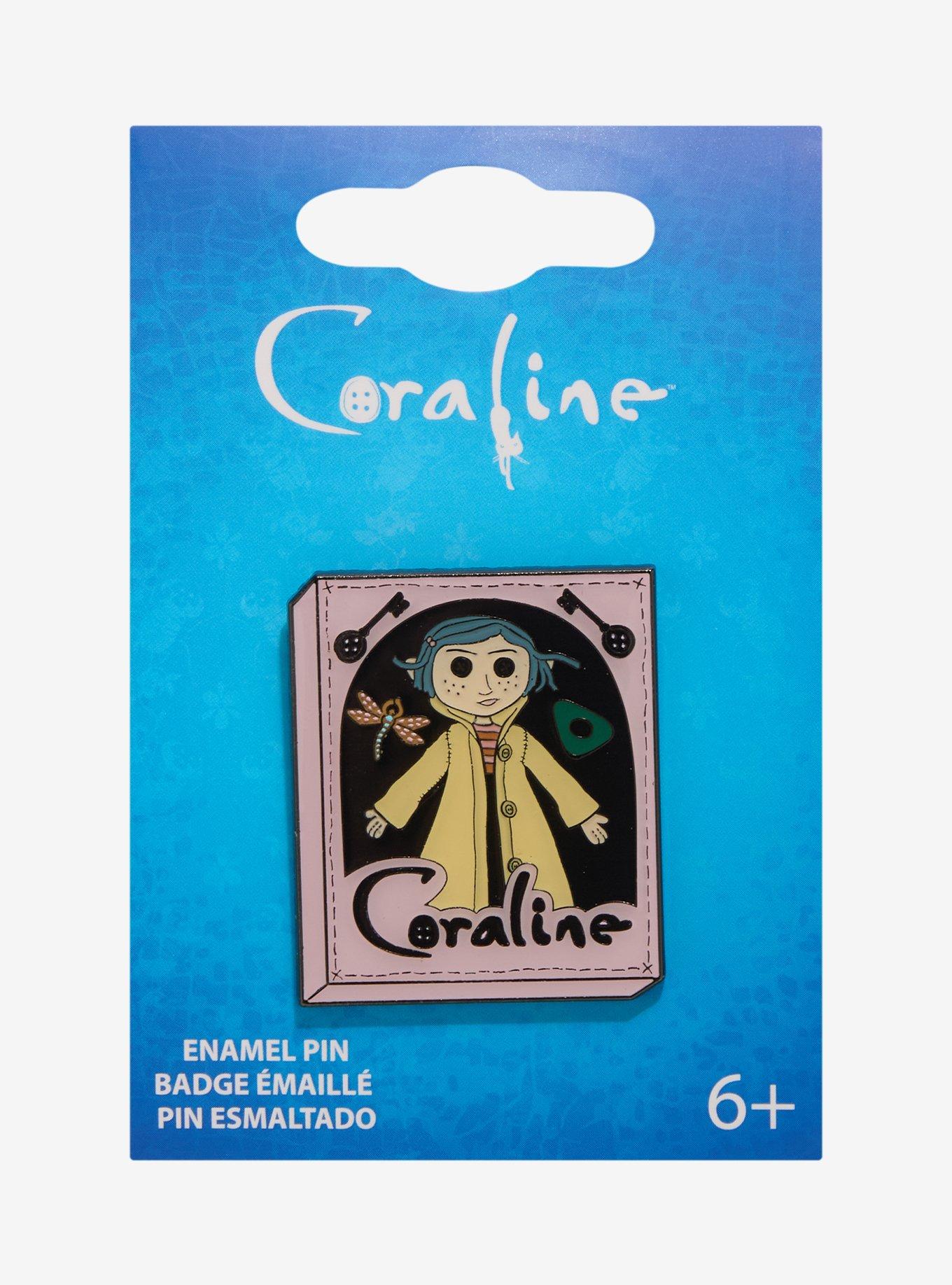 Loungefly Coraline Limited Edition Doll Enamel Pin, , hi-res