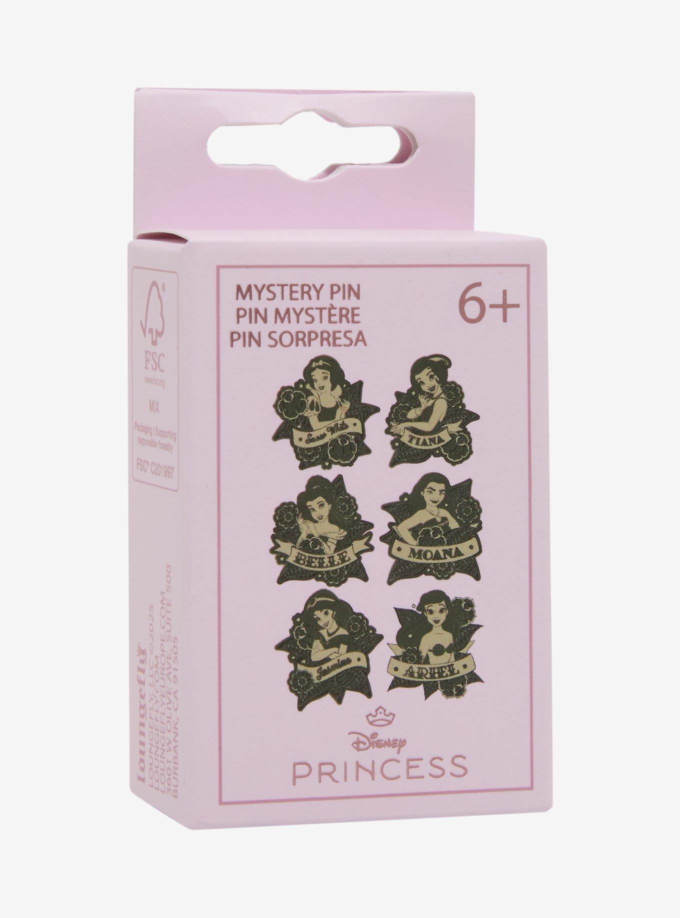 Disney Princess Tattoo Blind Box Enamel Pin, , hi-res