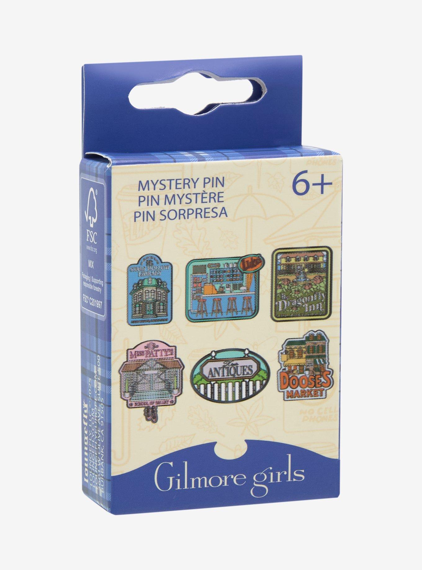 Loungefly Gilmore Girls Town Icons Blind Box Enamel Pin, , hi-res