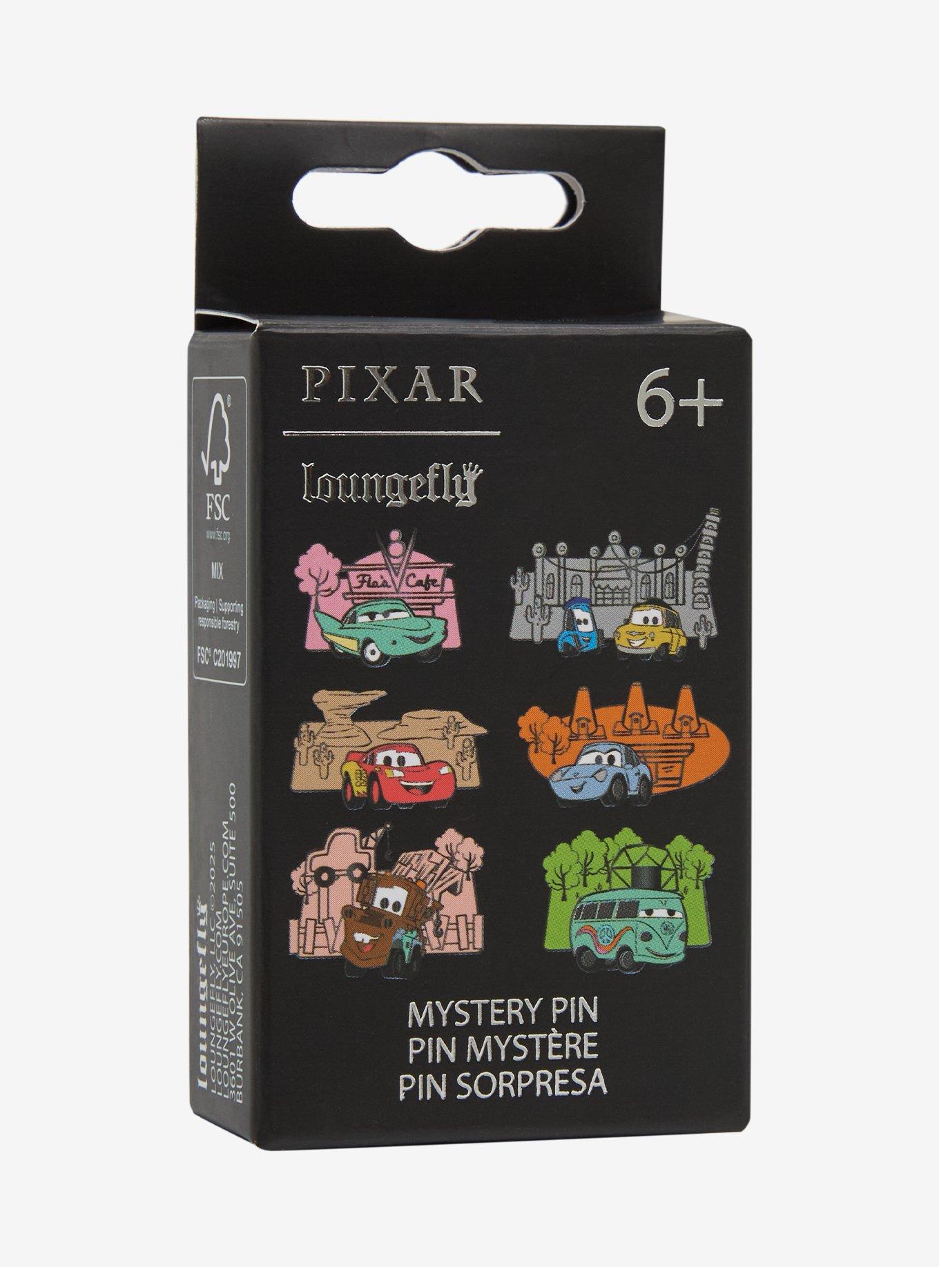 Loungefly Disney Pixar Cars Map Blind Box Enamel Pin, , hi-res