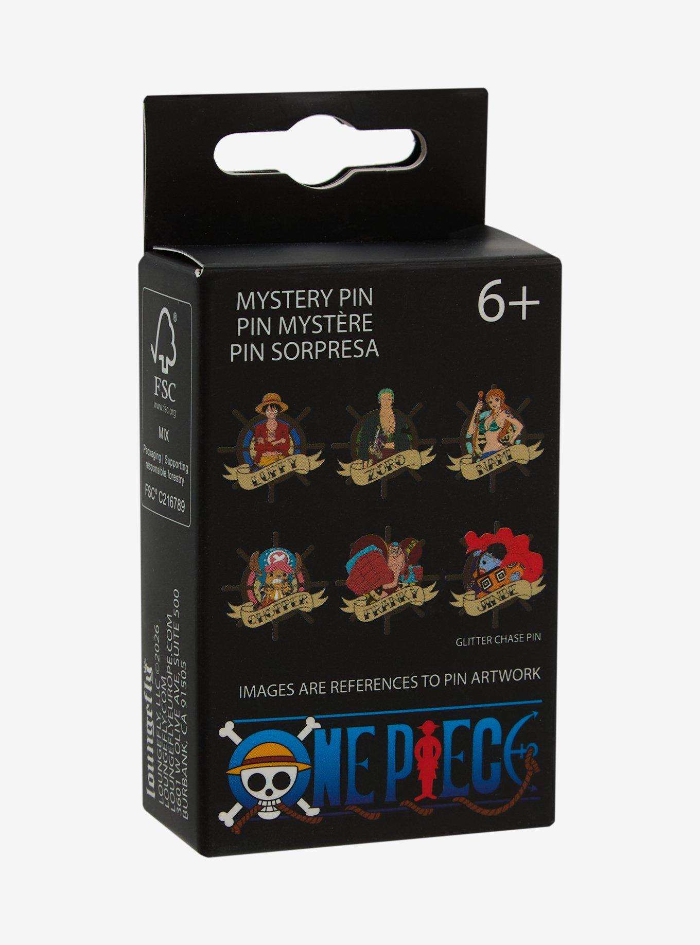 Loungefly One Piece Tattoo Blind Box Enamel Pin Hot Topic Exclusive, , hi-res