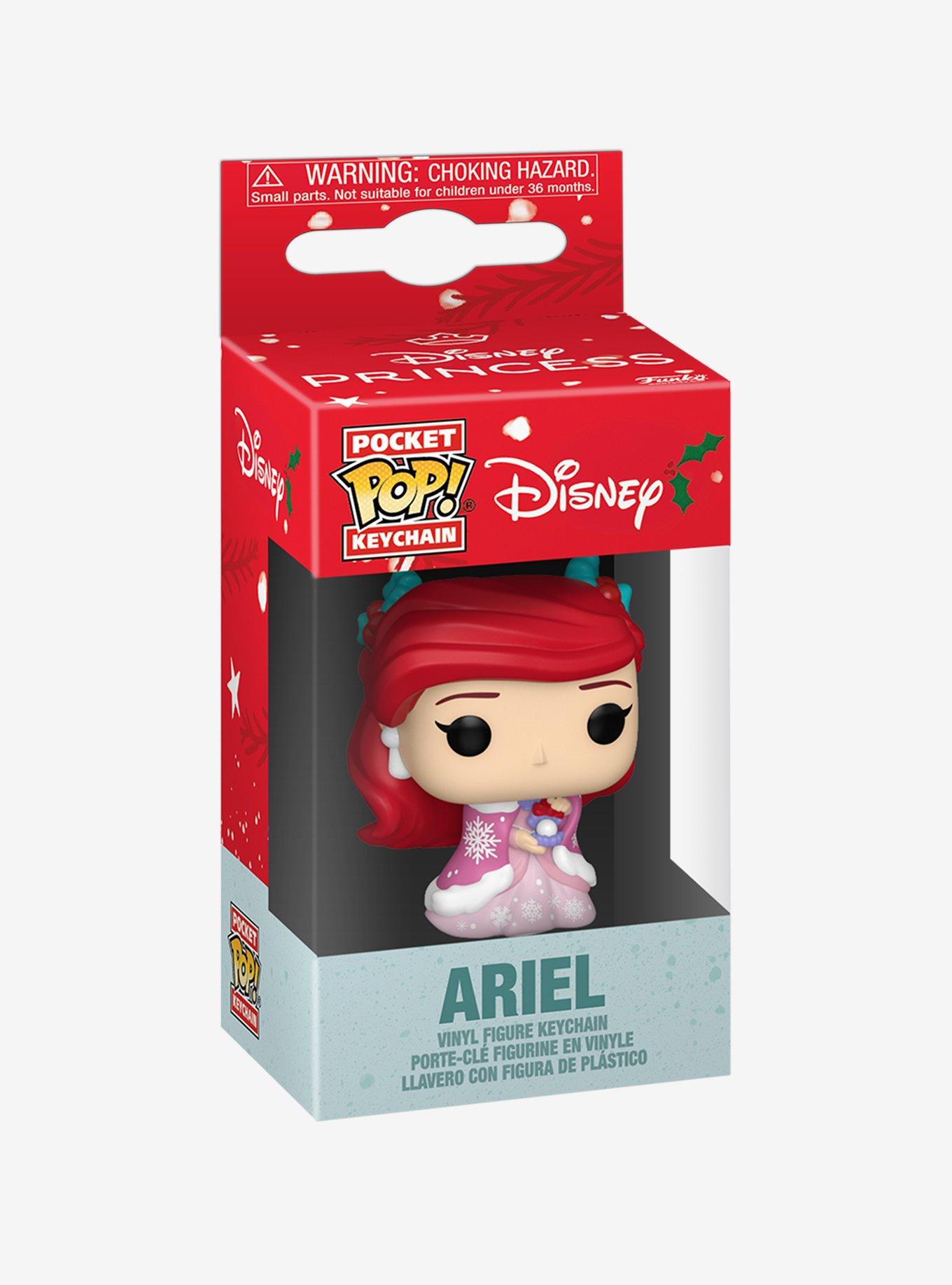 Funko Pocket Pop! Disney The Little Mermaid Ariel Holiday Vinyl Keychain, , alternate