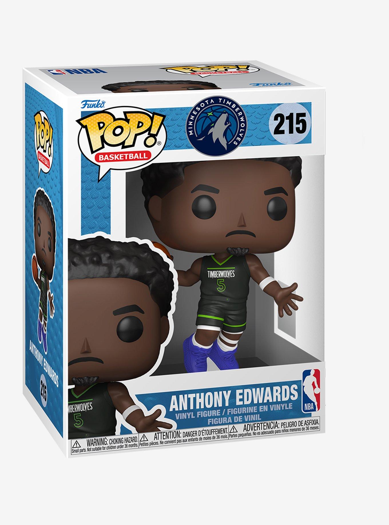 Funko Pop! Basketball Minnesota Timberwolves Anthony Edwards Vinyl Figure, , alternate