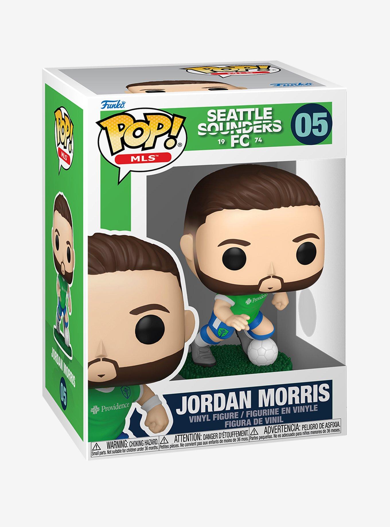 Funko Pop! MLS Seattle Sounders Jordan Morris Vinyl Figure, , hi-res