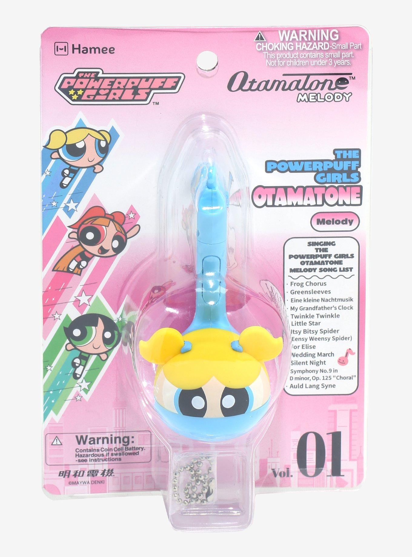 Otamatone Melody The Powerpuff Girls Bubbles Mini Key Chain, , alternate