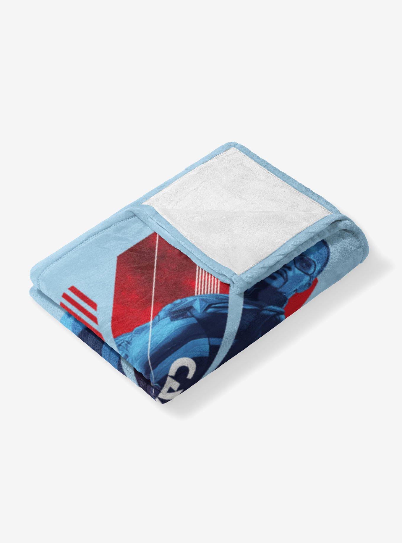 Marvel Captain America: Brave New World Sam Wilson 50x60" Silk Touch Throw Blanket, , alternate