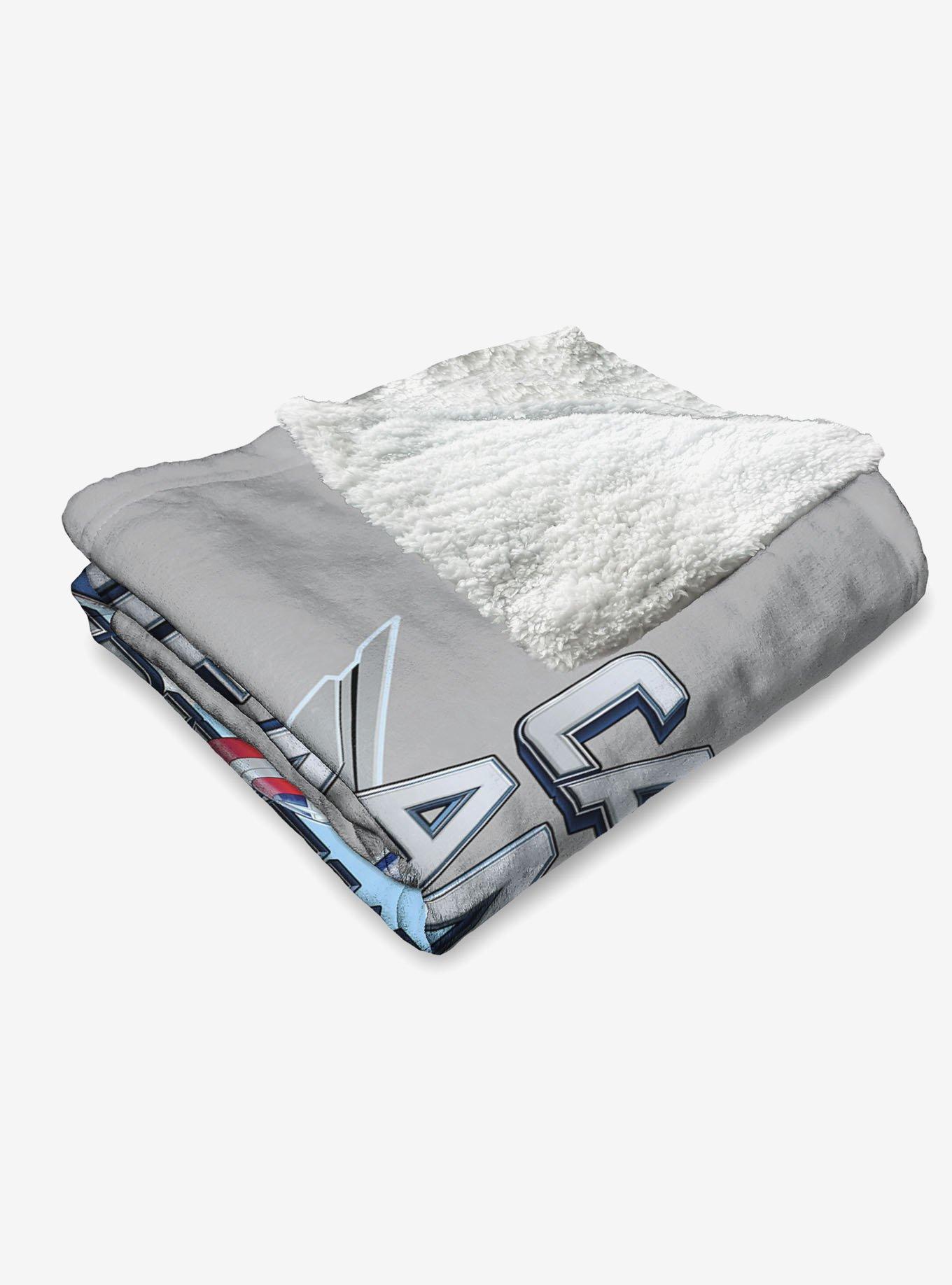 Marvel Captain America: Brave New World Silk Touch Sherpa Throw Blanket, , alternate
