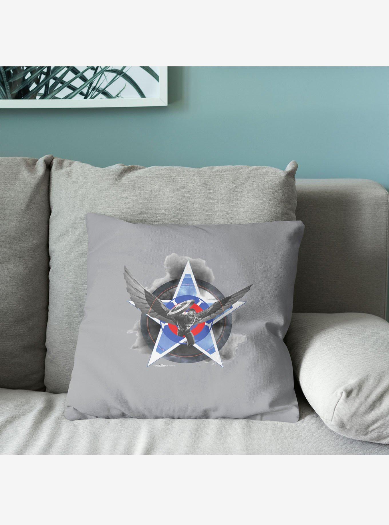 Marvel Captain America: Brave New World Master Pilot Throw Pillow, , alternate