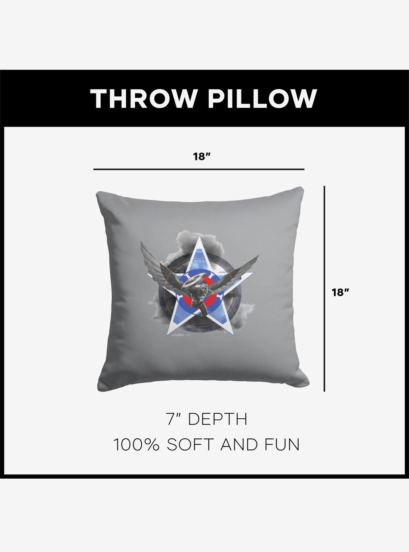 Marvel Captain America: Brave New World Master Pilot Throw Pillow, , alternate
