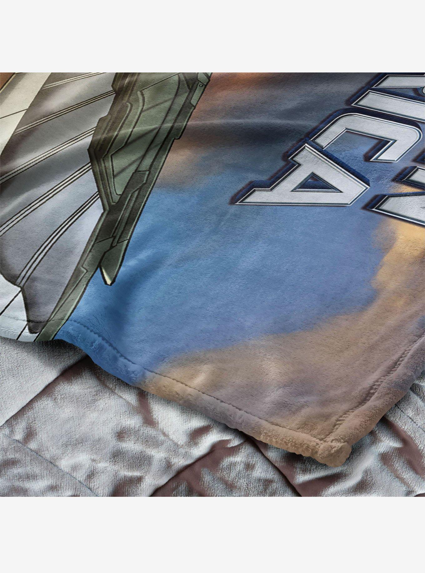 Marvel Captain America: Brave New World Captain Comic 40x50" Silk Touch Throw Blanket, , alternate
