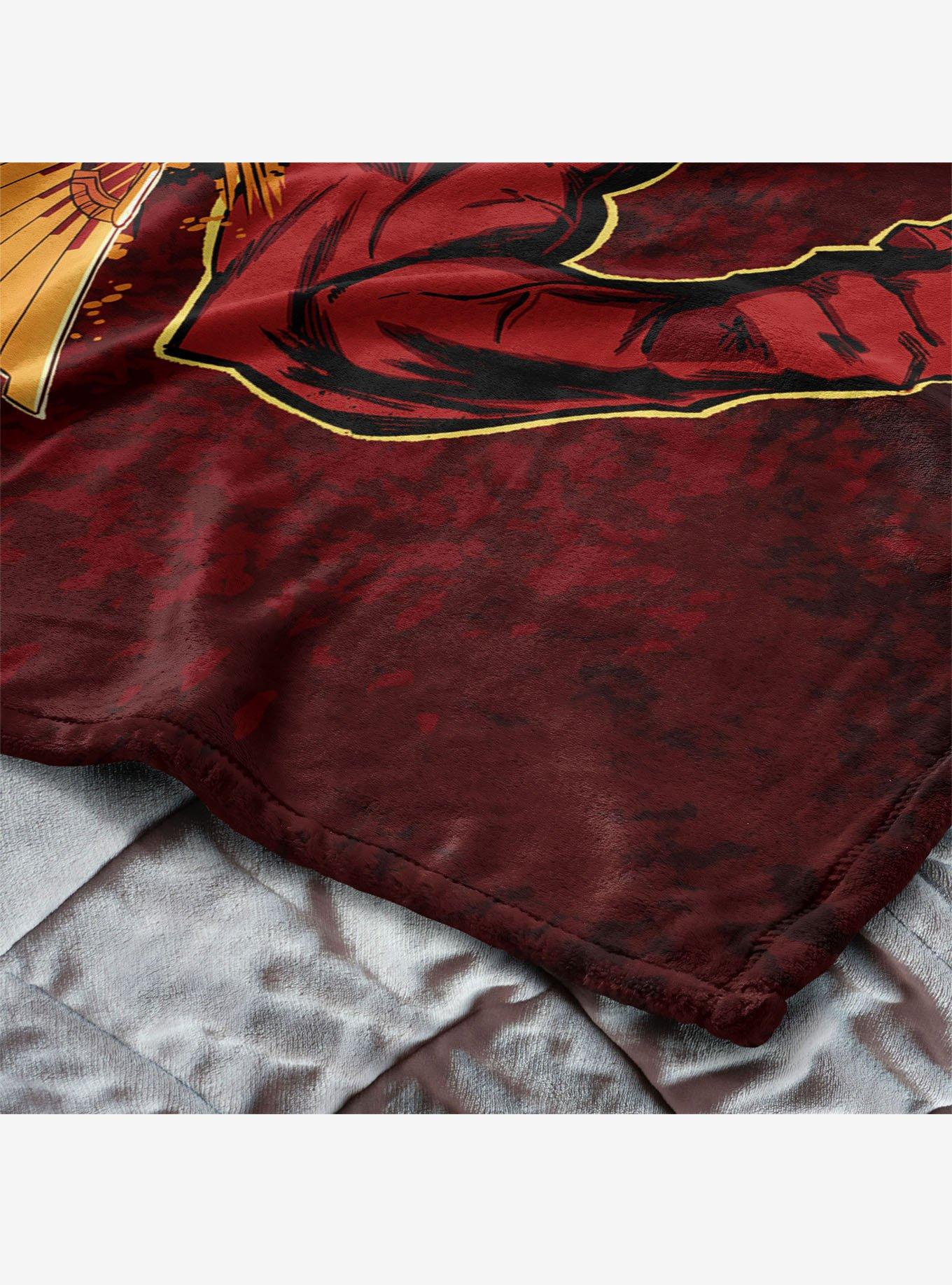 Marvel Captain America: Brave New World Red Hulk Rises 40x50" Silk Touch Throw Blanket, , alternate