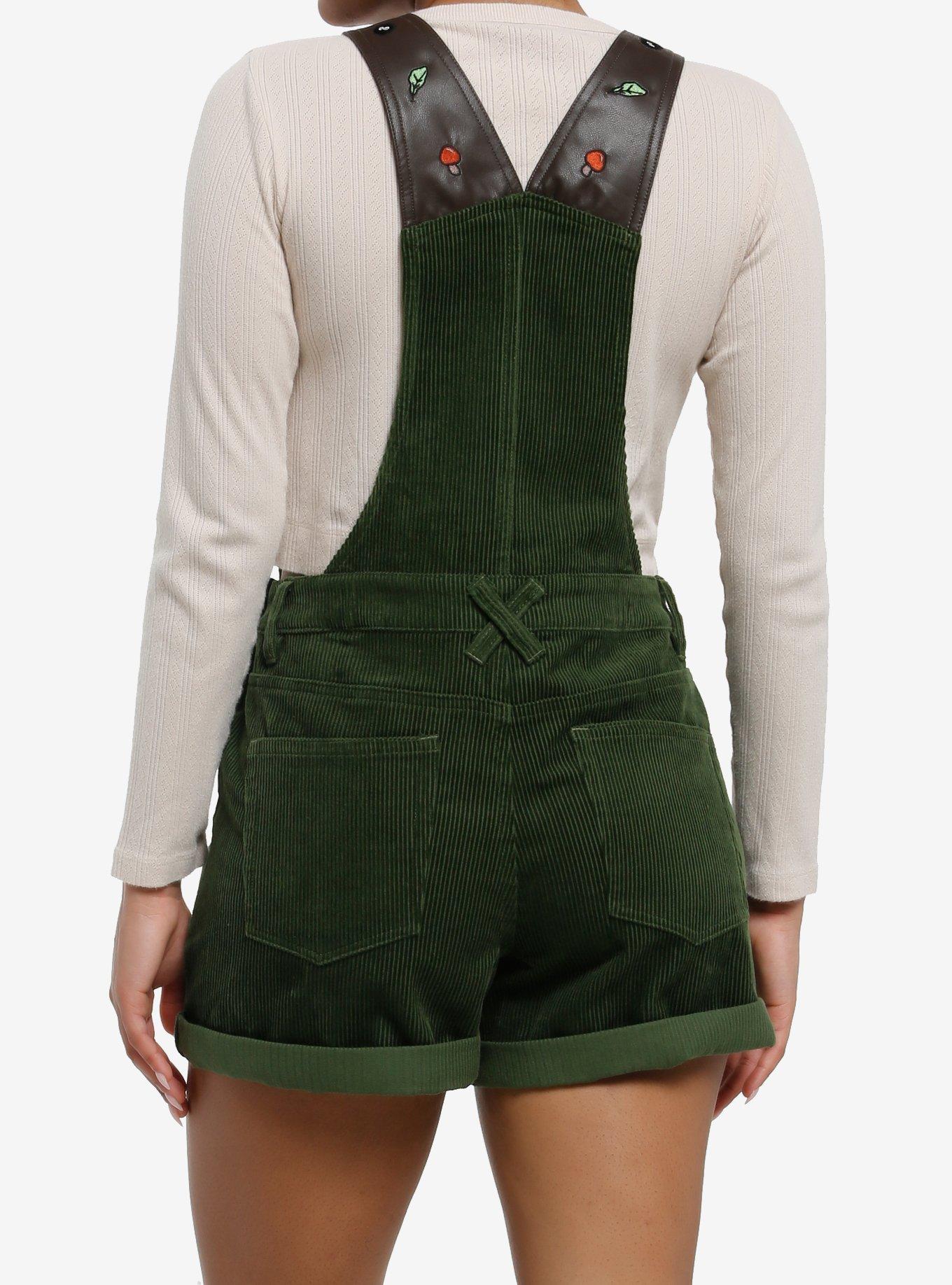 Studio Ghibli® My Neighbor Totoro Embroidered Corduroy Shortalls, MULTI, alternate