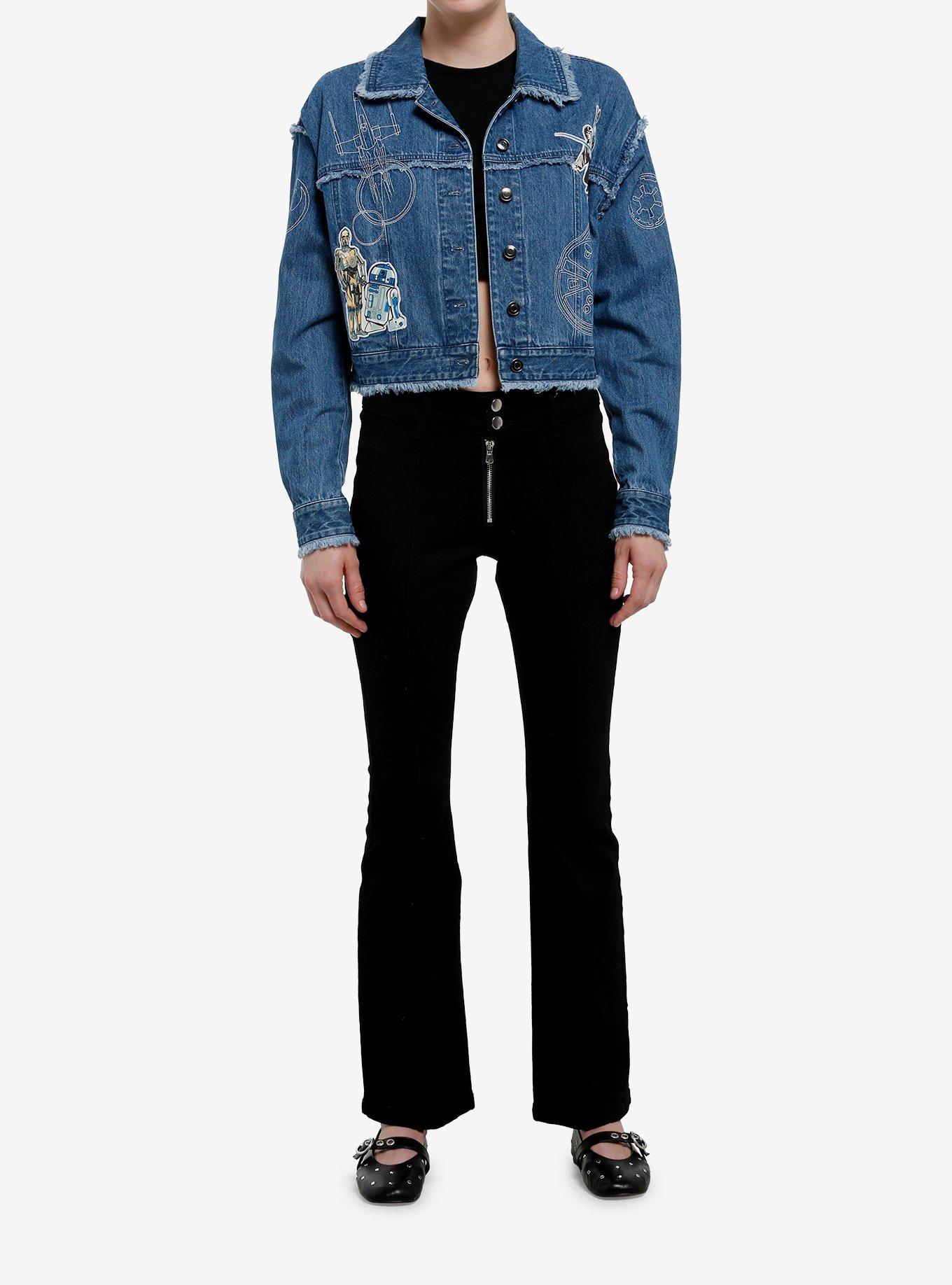 Her Universe Star Wars Characters Denim Jacket Her Universe Exclusive, MULTI, alternate
