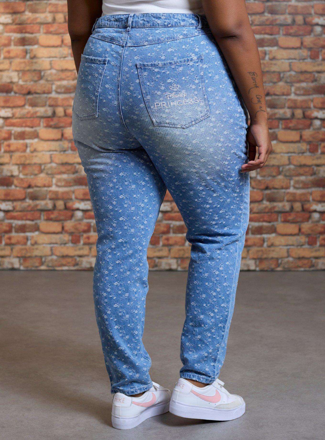 Her Universe Disney Princess Icons Mom Jeans Plus Size Her Universe Exclusive, , hi-res