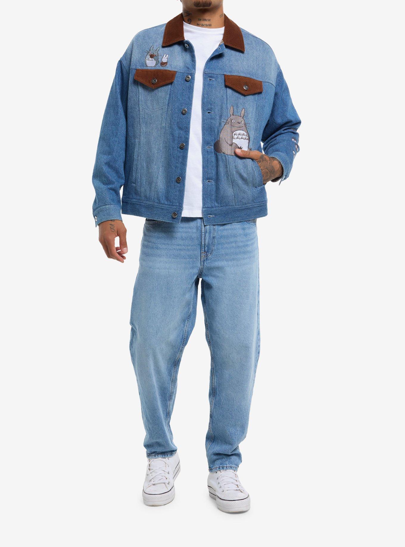 Our Universe Studio Ghibli® My Neighbor Totoro Flannel Denim Jacket, MULTI, alternate