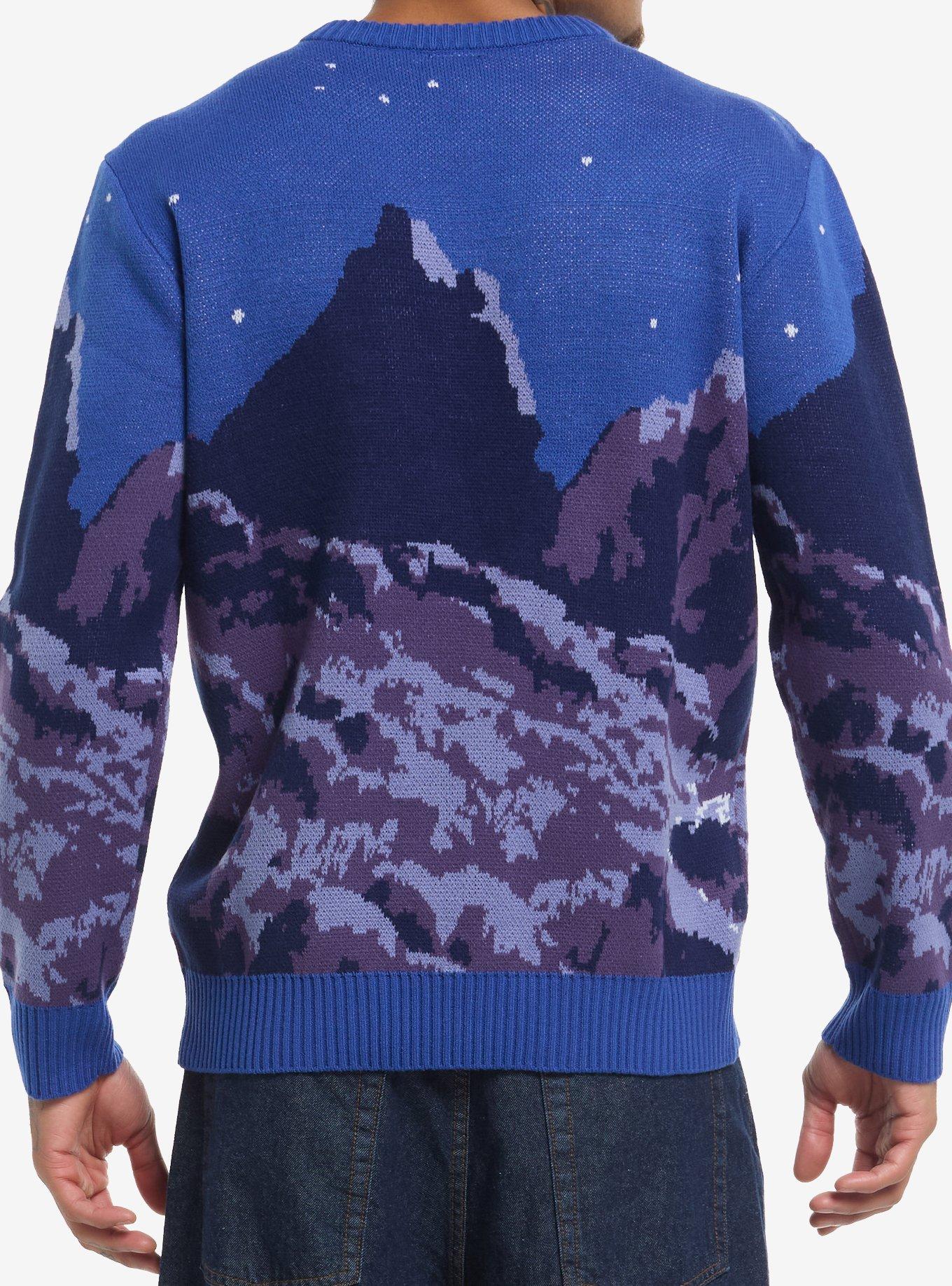 Our Universe Studio Ghibli® Howl's Moving Castle Night Scene Intarsia Sweater, , hi-res