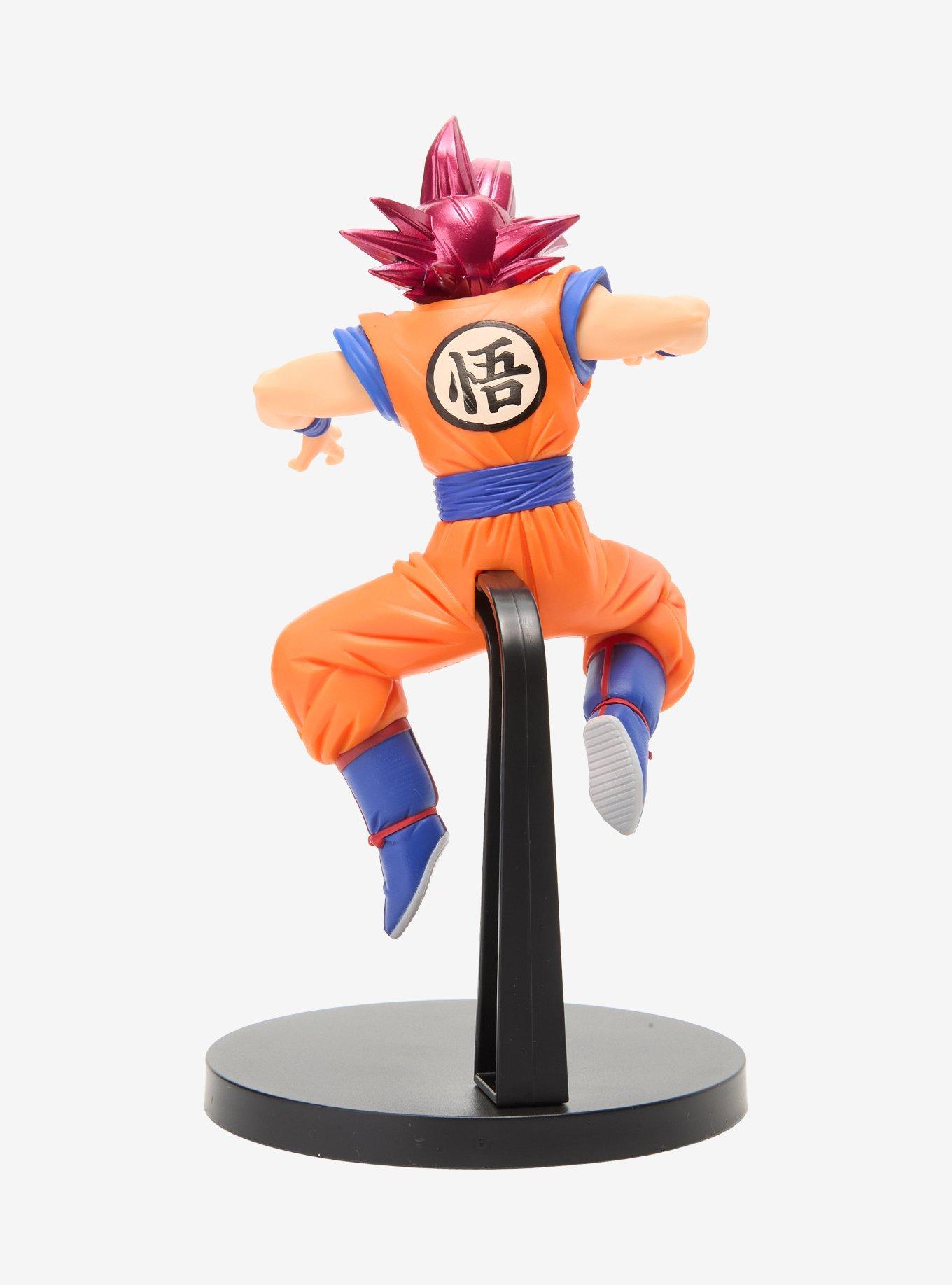 Banpresto Dragon Ball Super Match Makers Super Saiyan God Goku (VS Beerus) Figure, , alternate
