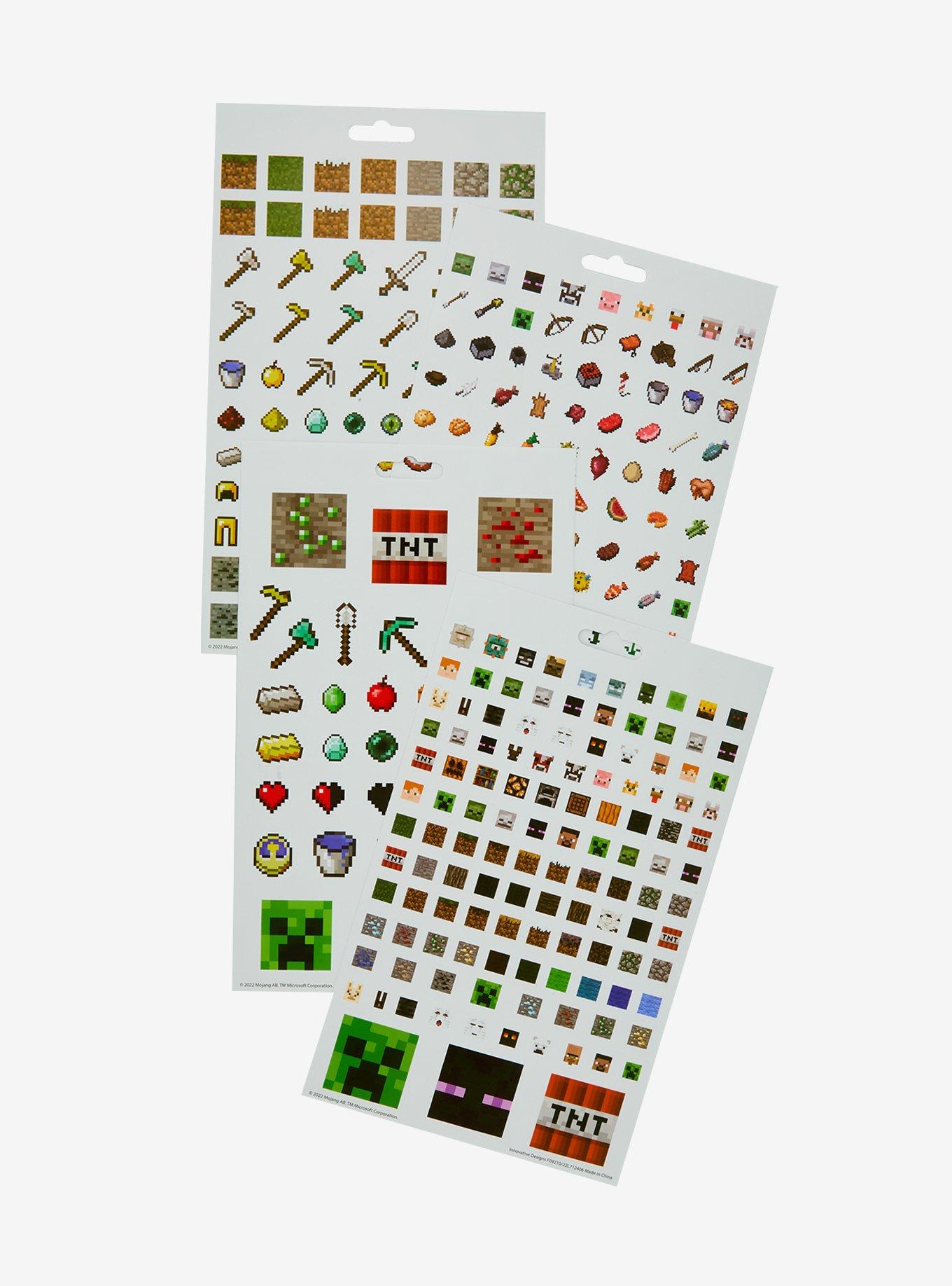 Minecraft Items Sticker Sheets, , hi-res