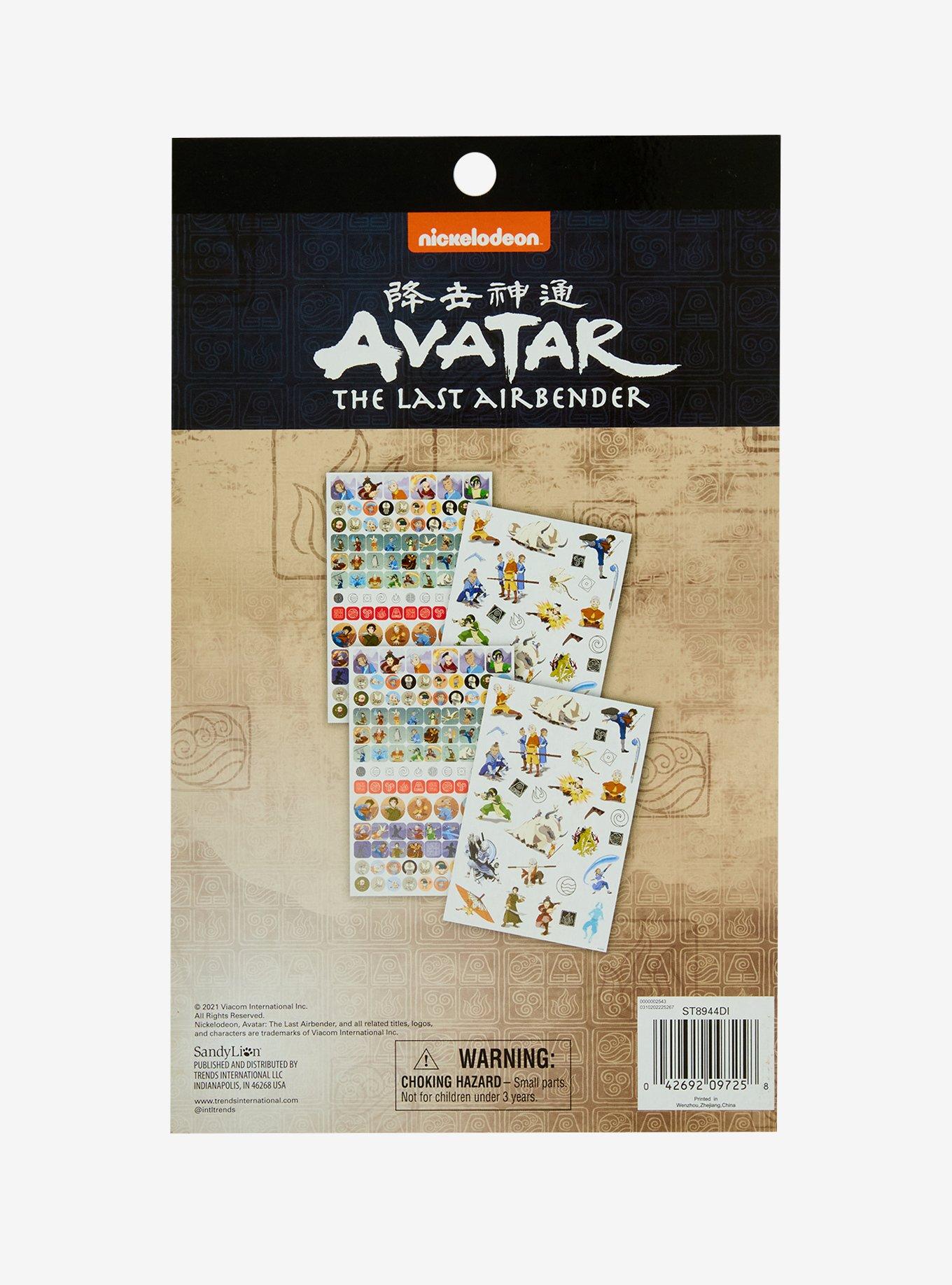 Avatar: The Last Airbender Sticker Book, , alternate
