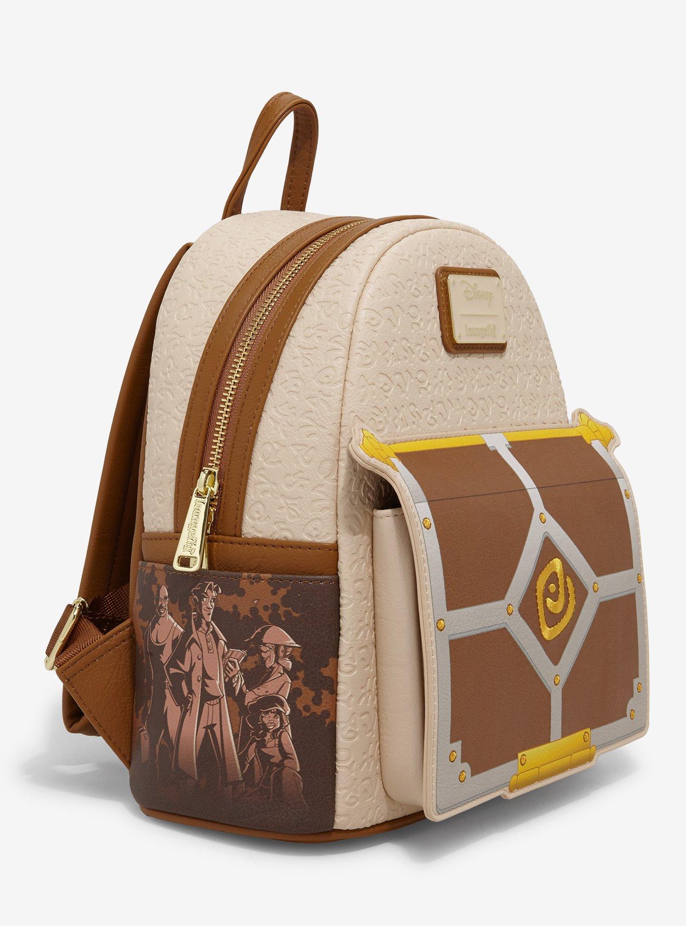 Loungefly Disney Atlantis: The Lost Empire Shepherd's Journal Mini Backpack - BoxLunch Exclusive, , hi-res