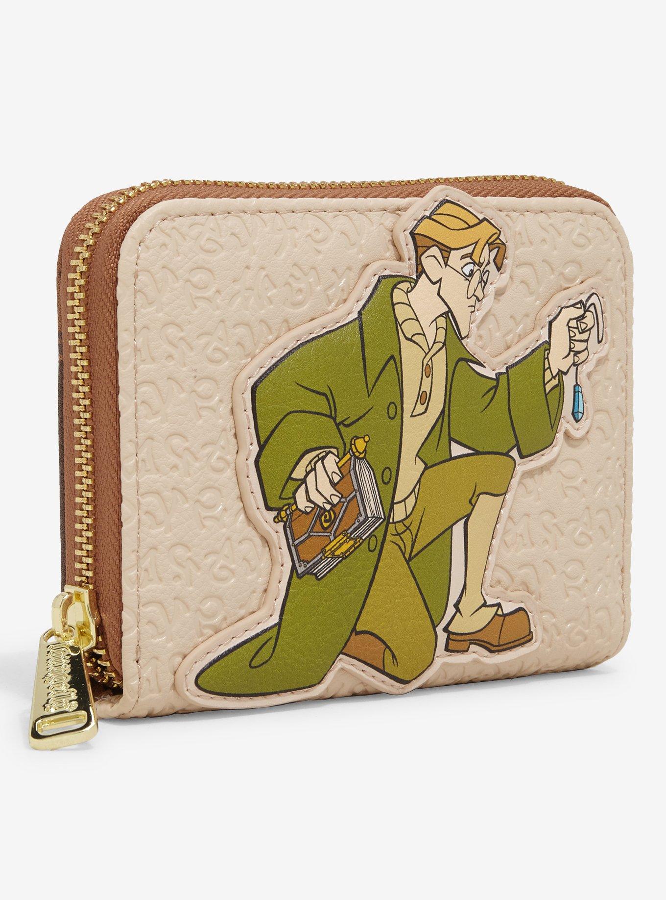 Loungefly Disney Atlantis: The Lost Empire Milo Small Zip Wallet - BoxLunch Exclusive, , hi-res