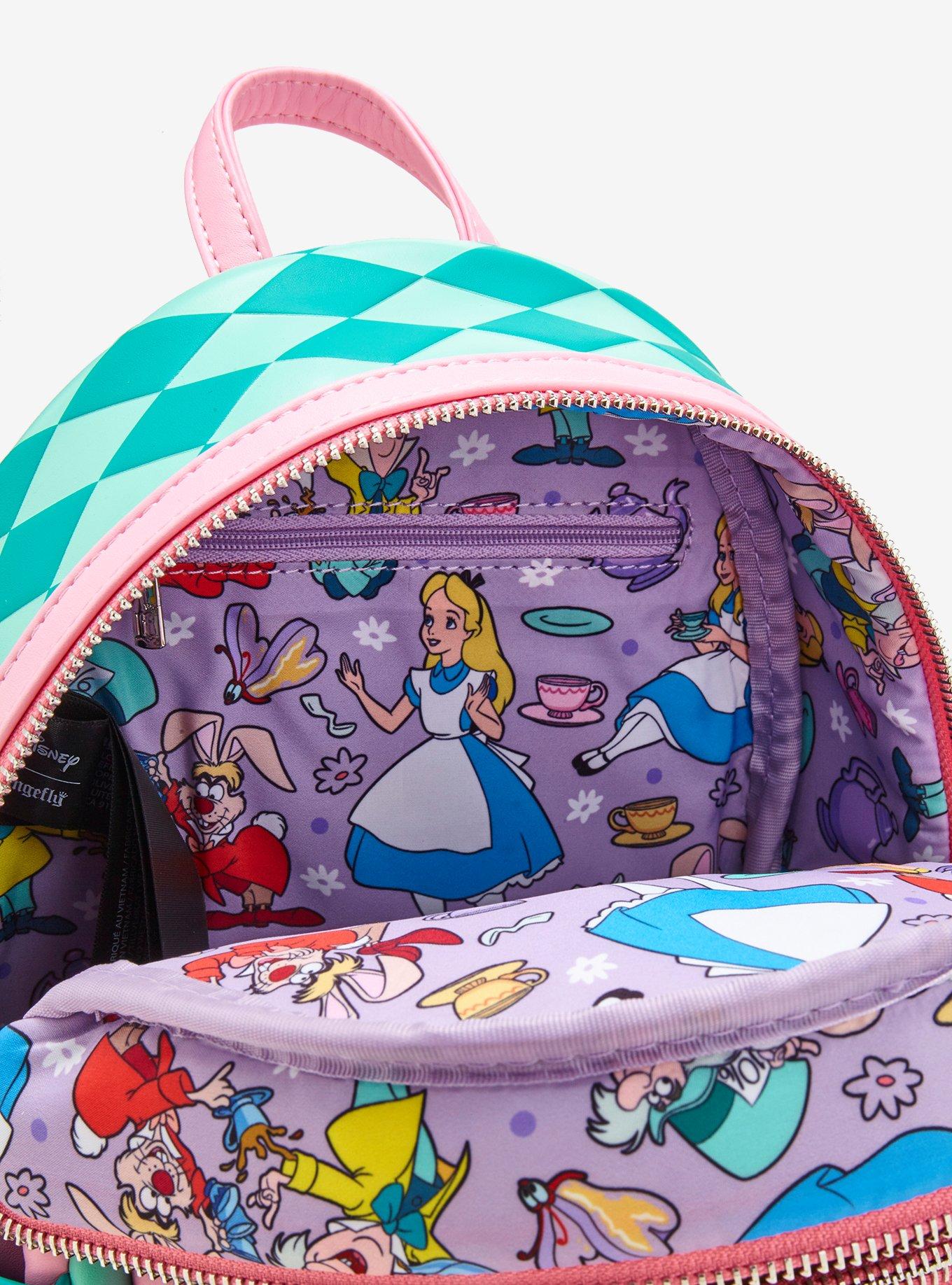 Loungefly Disney Alice in Wonderland Tea Cup Mini Backpack — BoxLunch Exclusive, , alternate