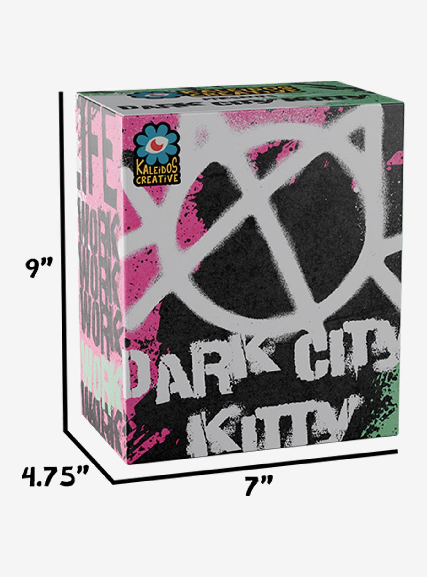 Kaleidos Creative Dark City Kitty Vinyl Figure, , alternate