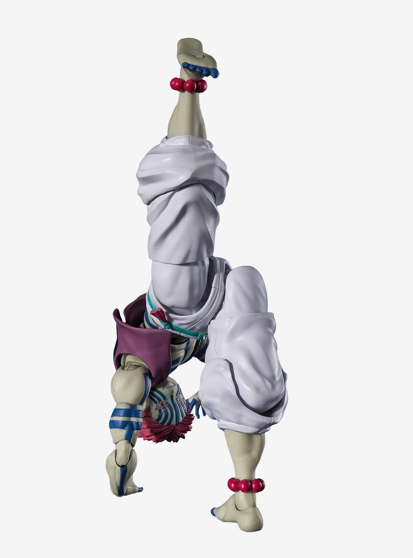 S.H. Figuarts Demon Slayer: Kimetsu No Yaiba Akaza Collectible Action Figure, , alternate